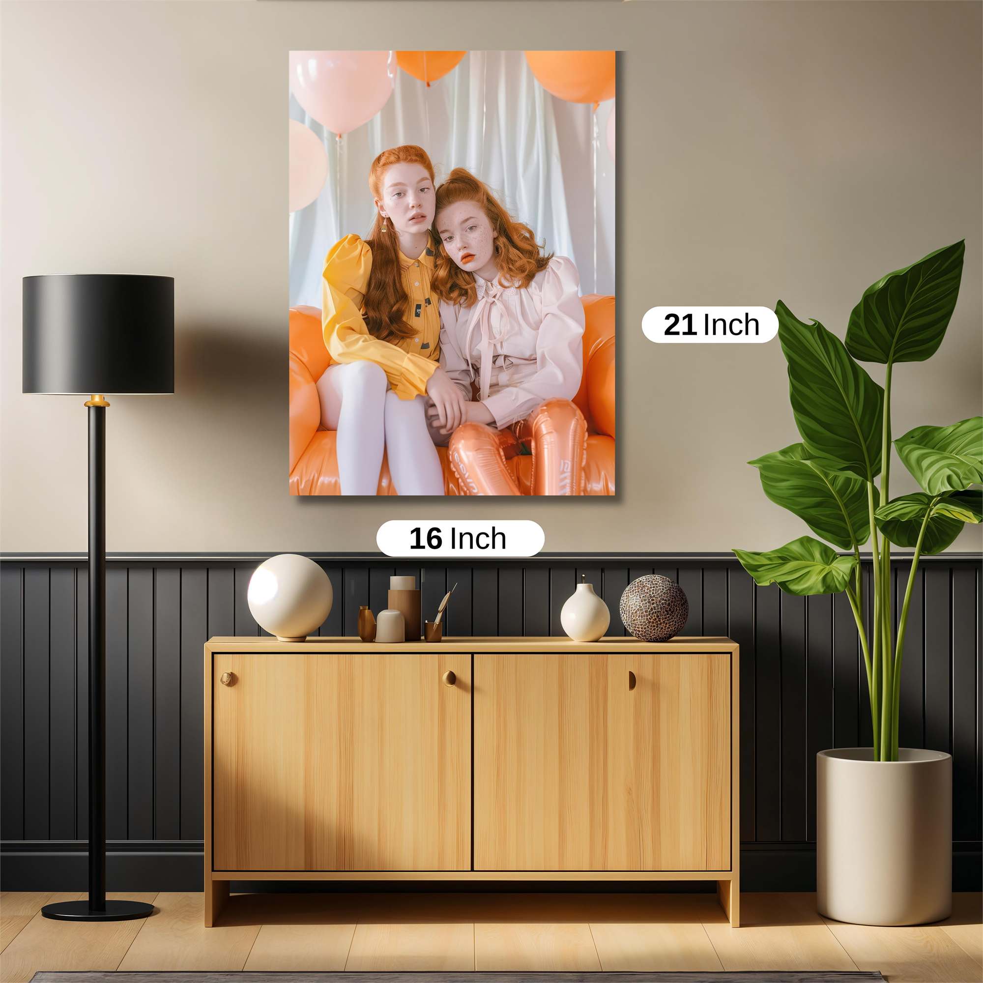 Sisters Serene Safe Wall Magnetic / M