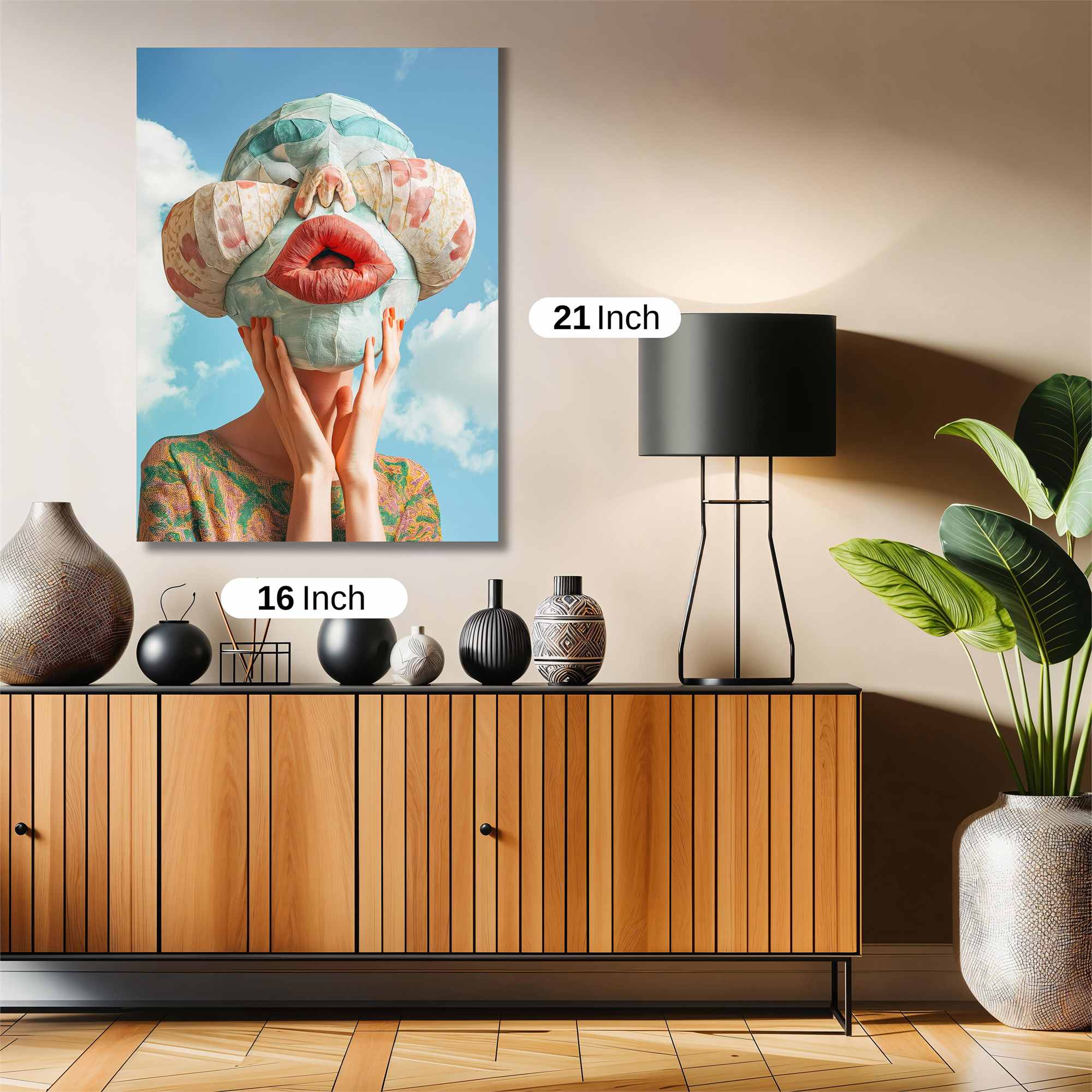 Masked Whimsy Safe Wall Magnetic / M