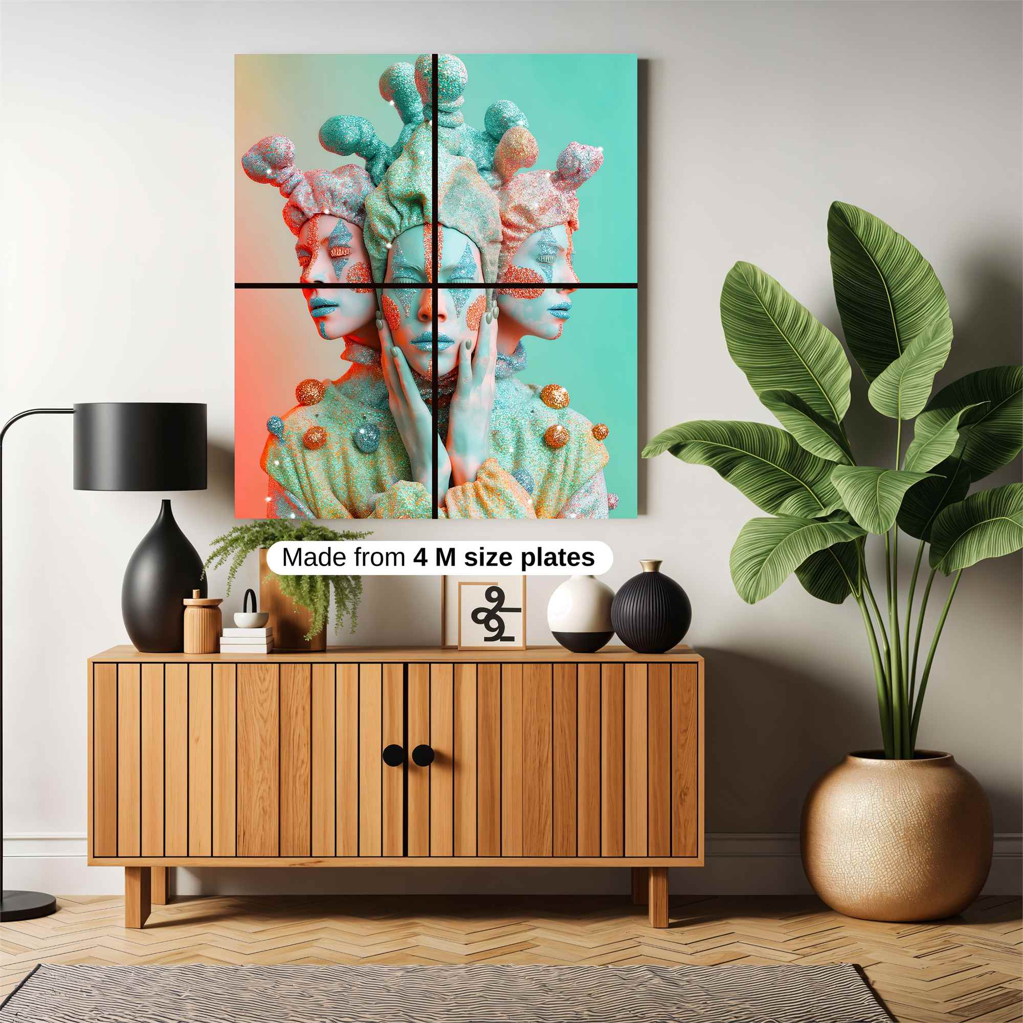Jester Whimsy Safe Wall Magnetic / M