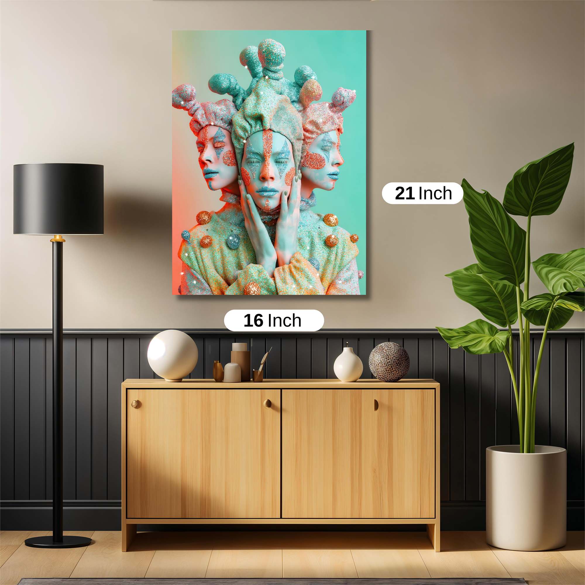 Jester Whimsy Safe Wall Magnetic / M