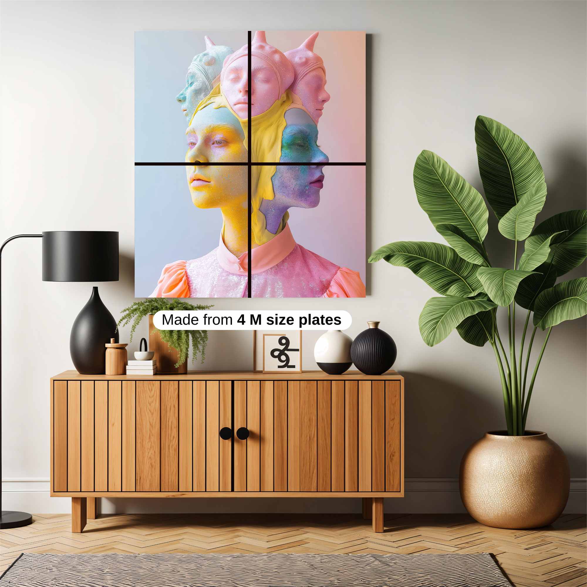 Faces Dreamscape Safe Wall Magnetic / M