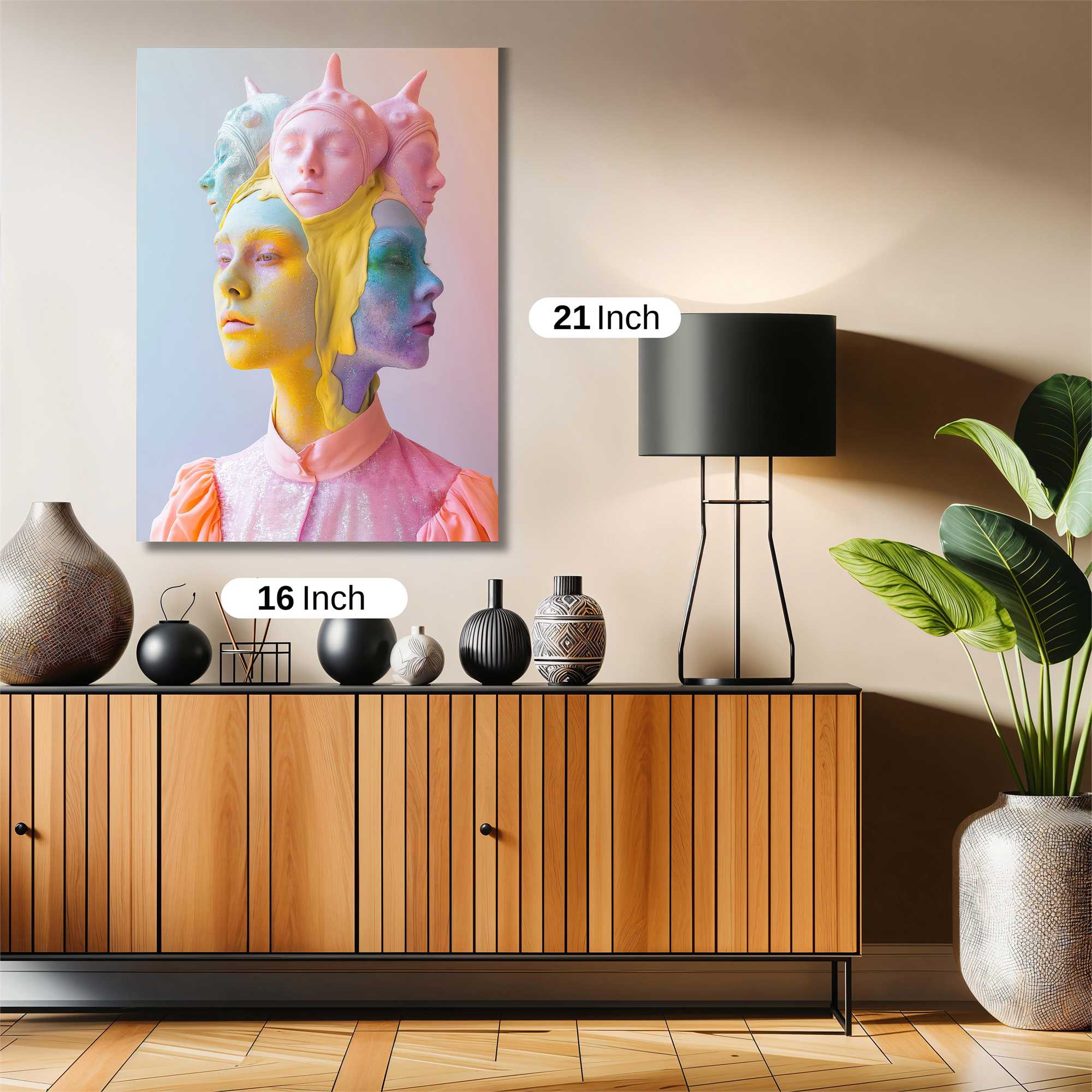 Faces Dreamscape Safe Wall Magnetic / M