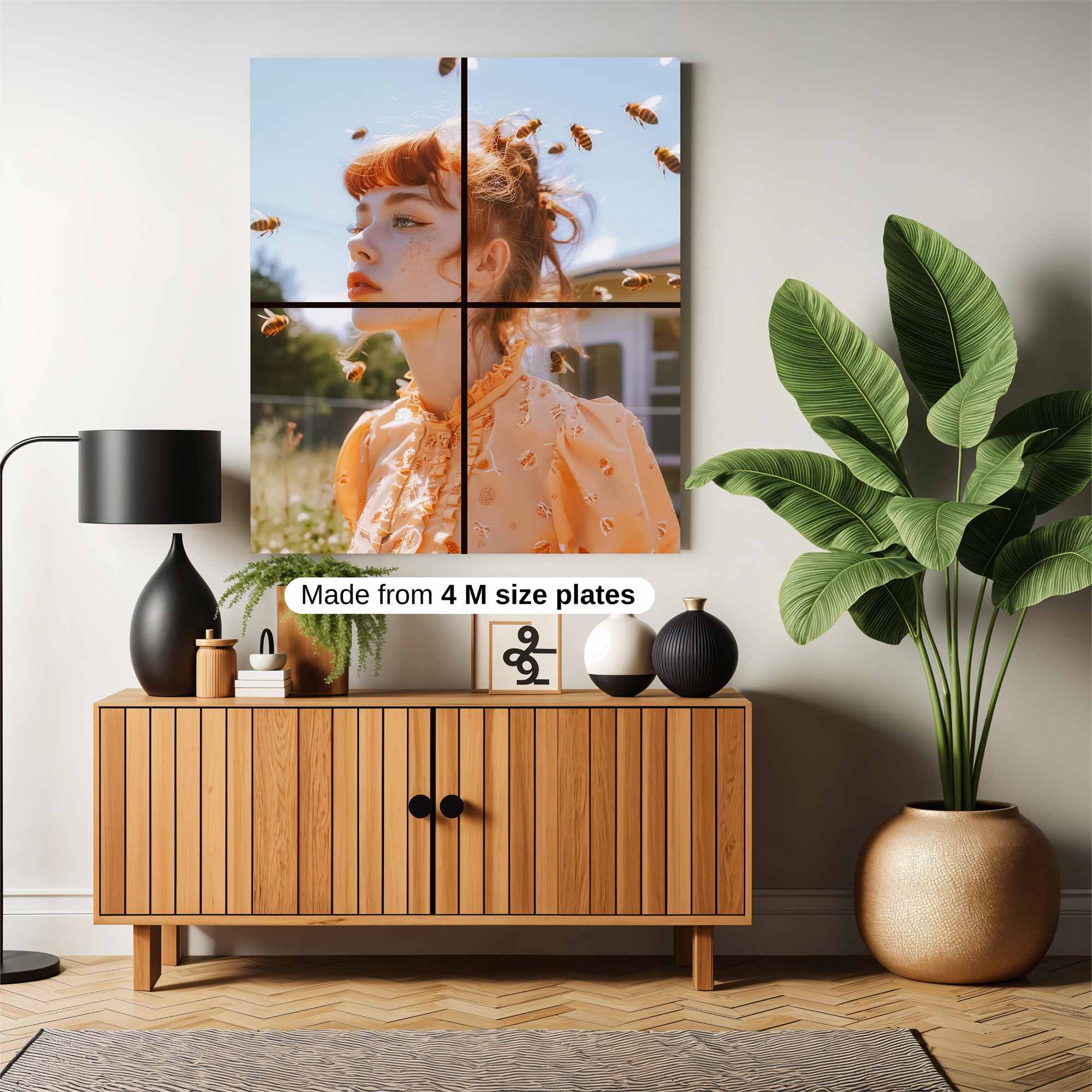 Bee Serenade Safe Wall Magnetic / M