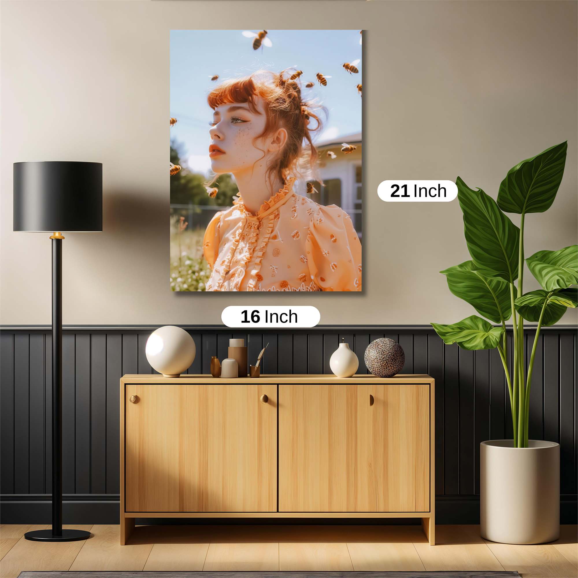 Bee Serenade Safe Wall Magnetic / M