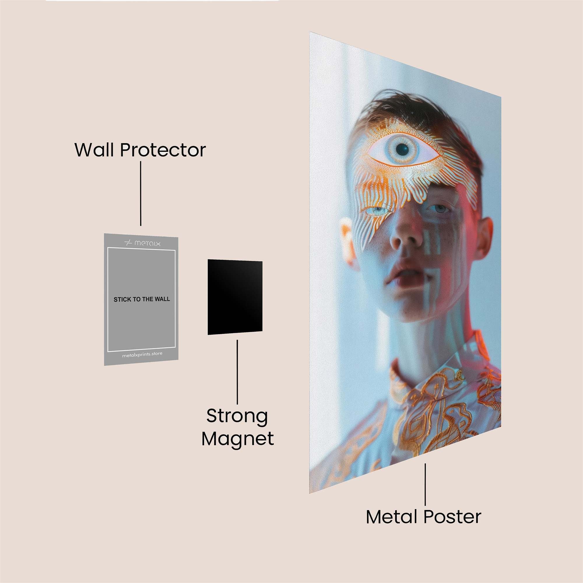 Visionary Glow Safe Wall Magnetic / M