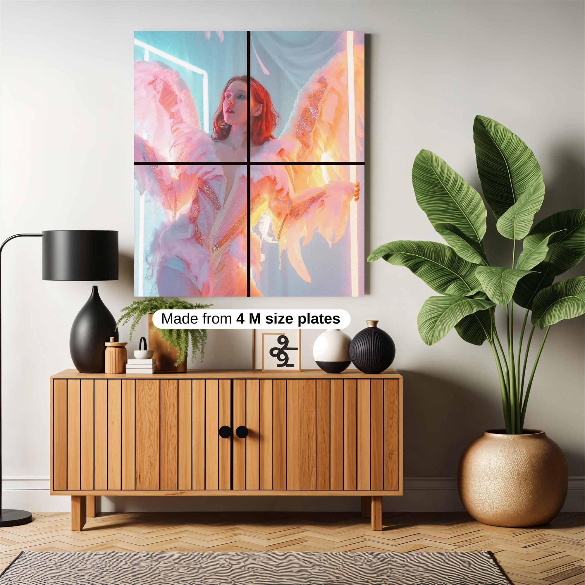 Angel Glow Safe Wall Magnetic / M