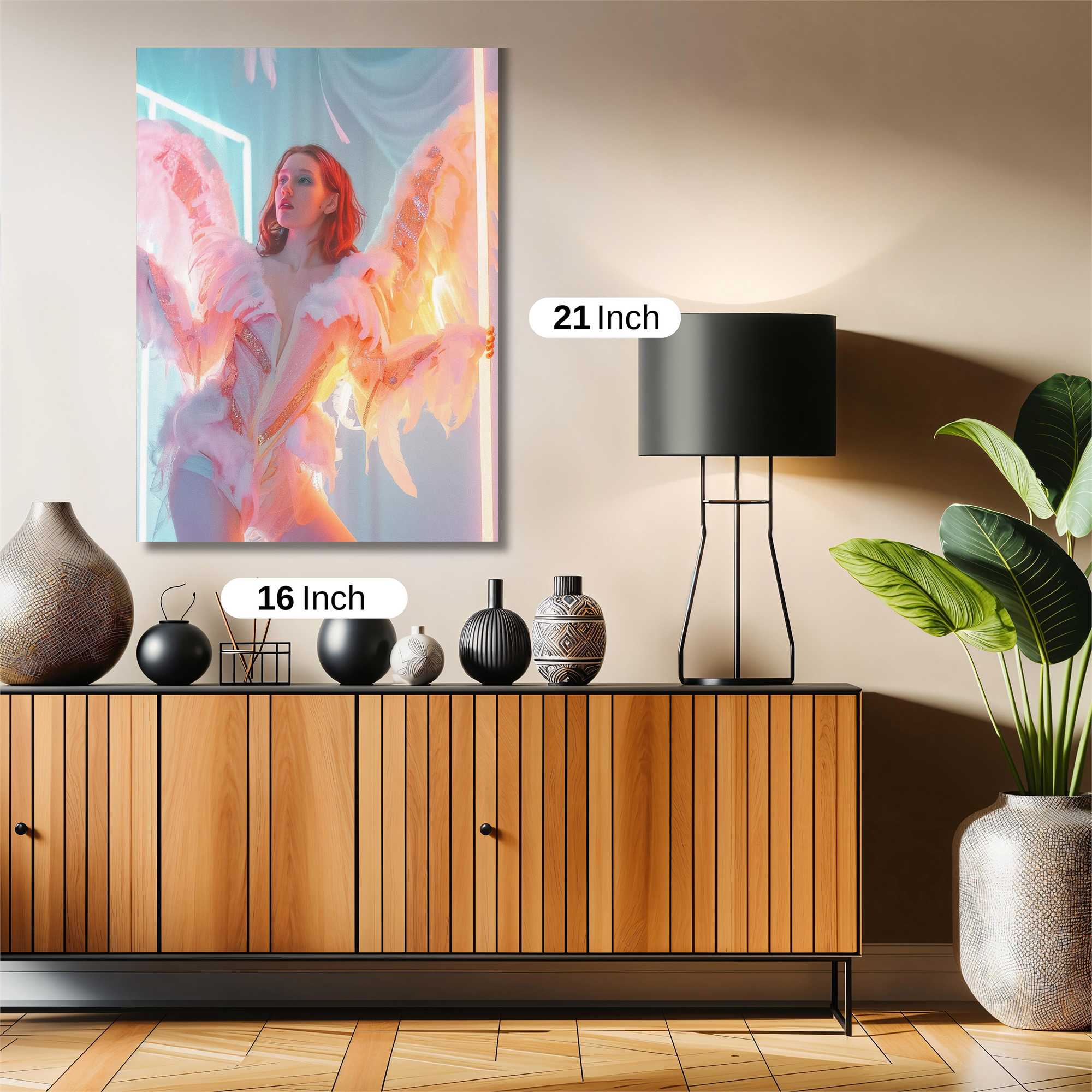 Angel Glow Safe Wall Magnetic / M