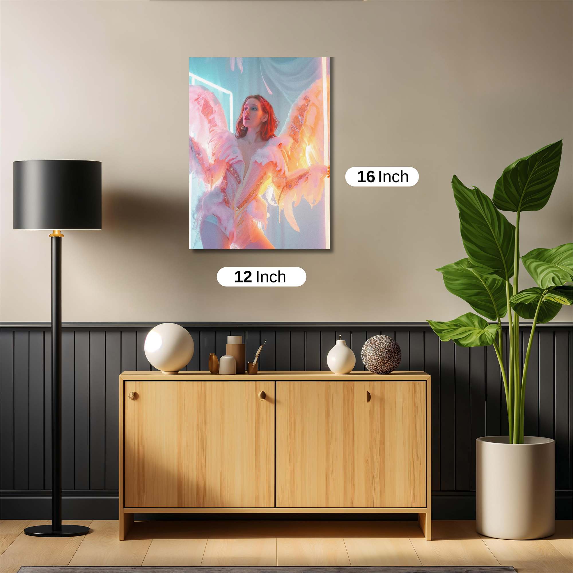 Angel Glow Safe Wall Magnetic / M