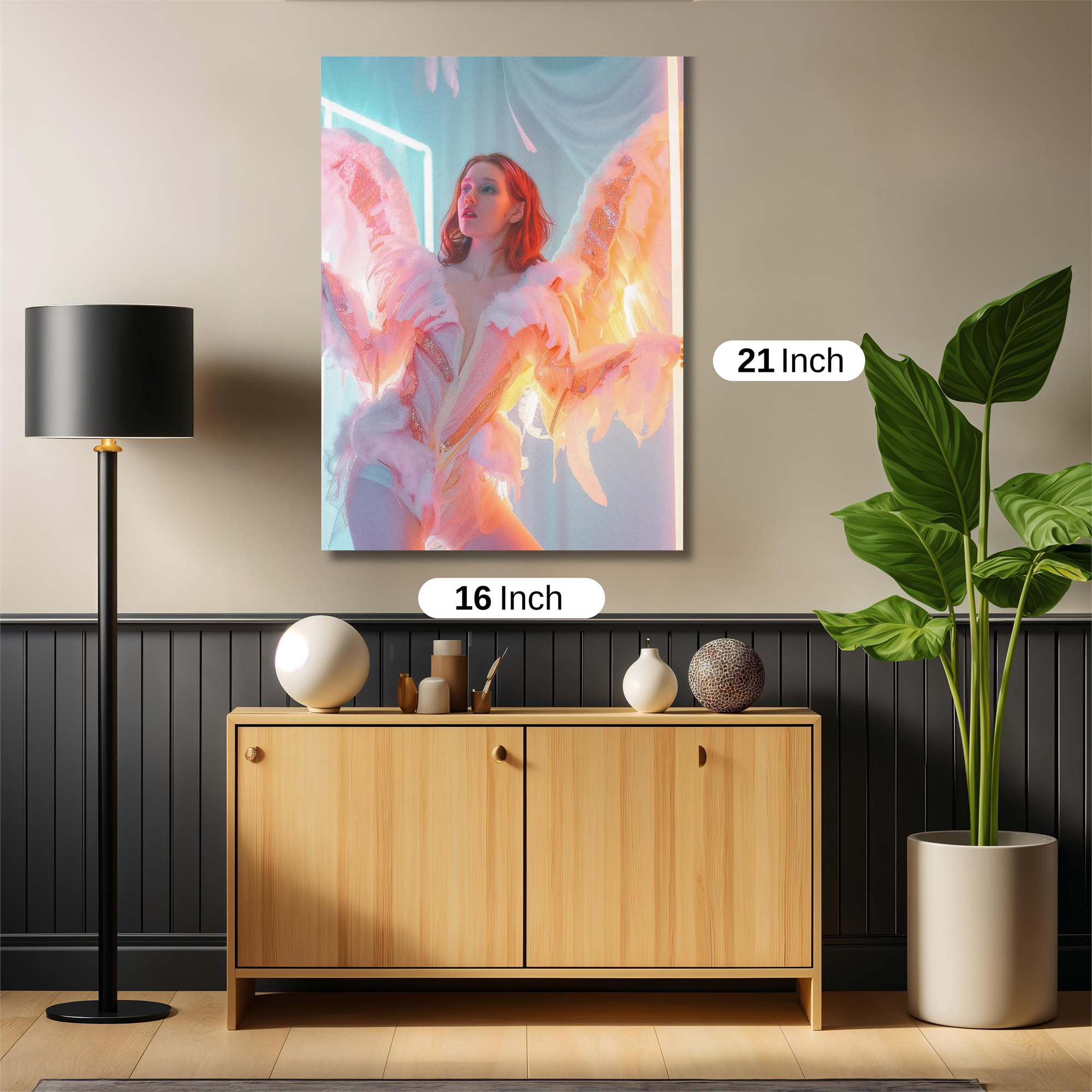 Angel Glow Safe Wall Magnetic / M