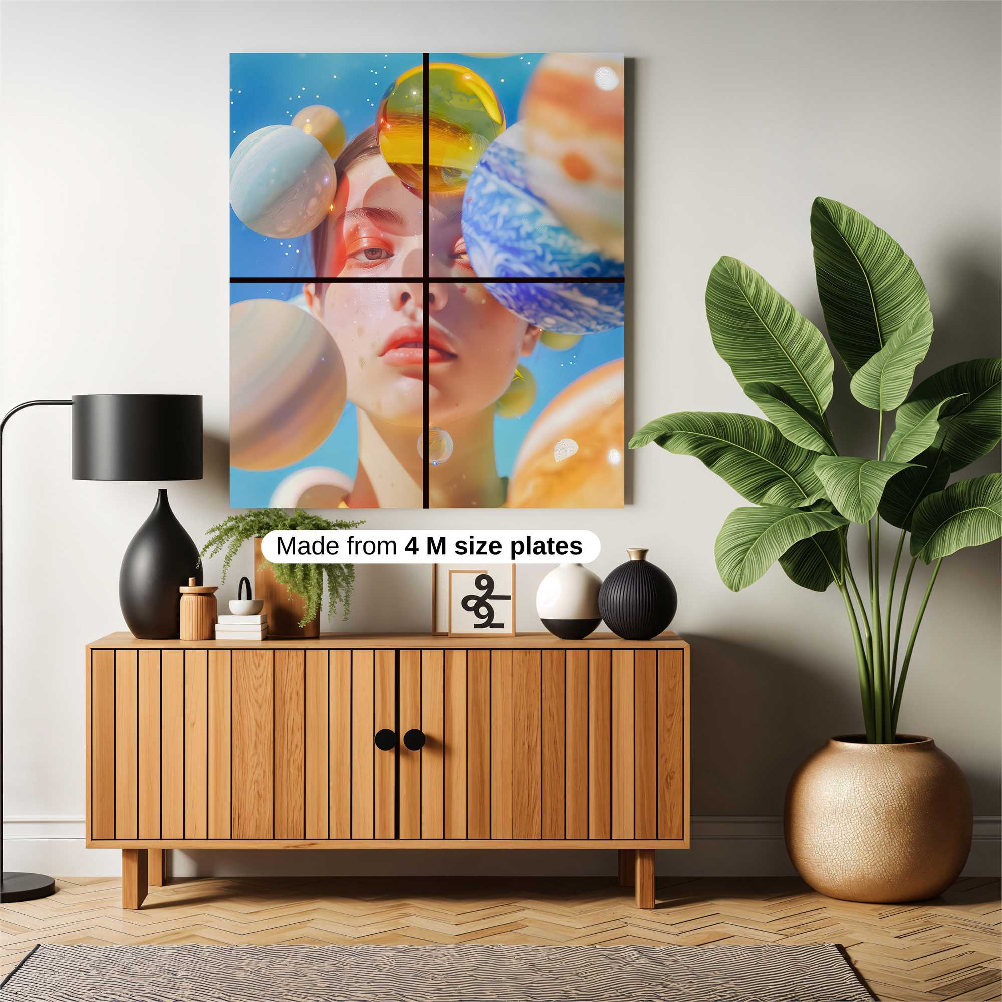 Cosmic Whimsy Safe Wall Magnetic / M