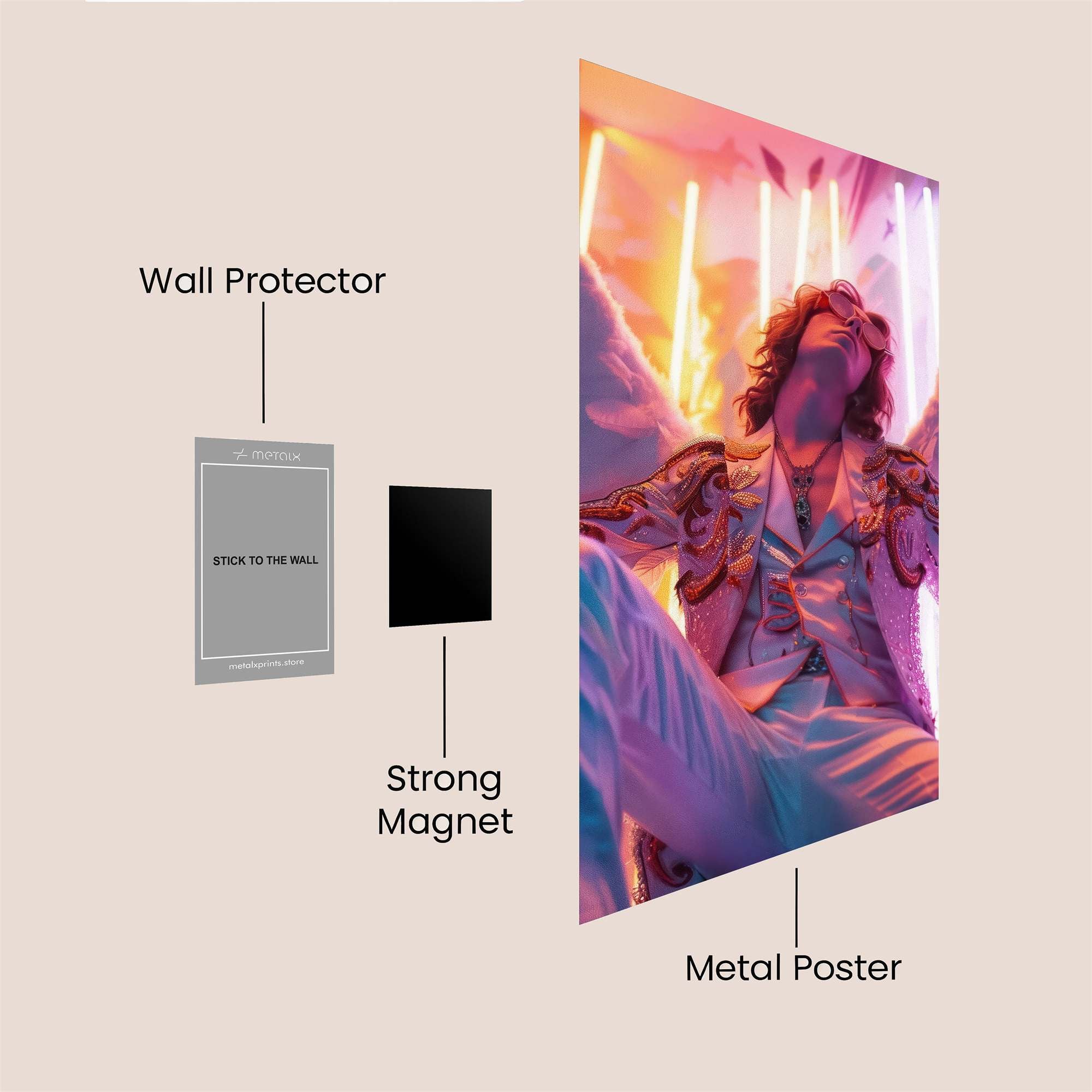 Angel Euphoria Safe Wall Magnetic / M