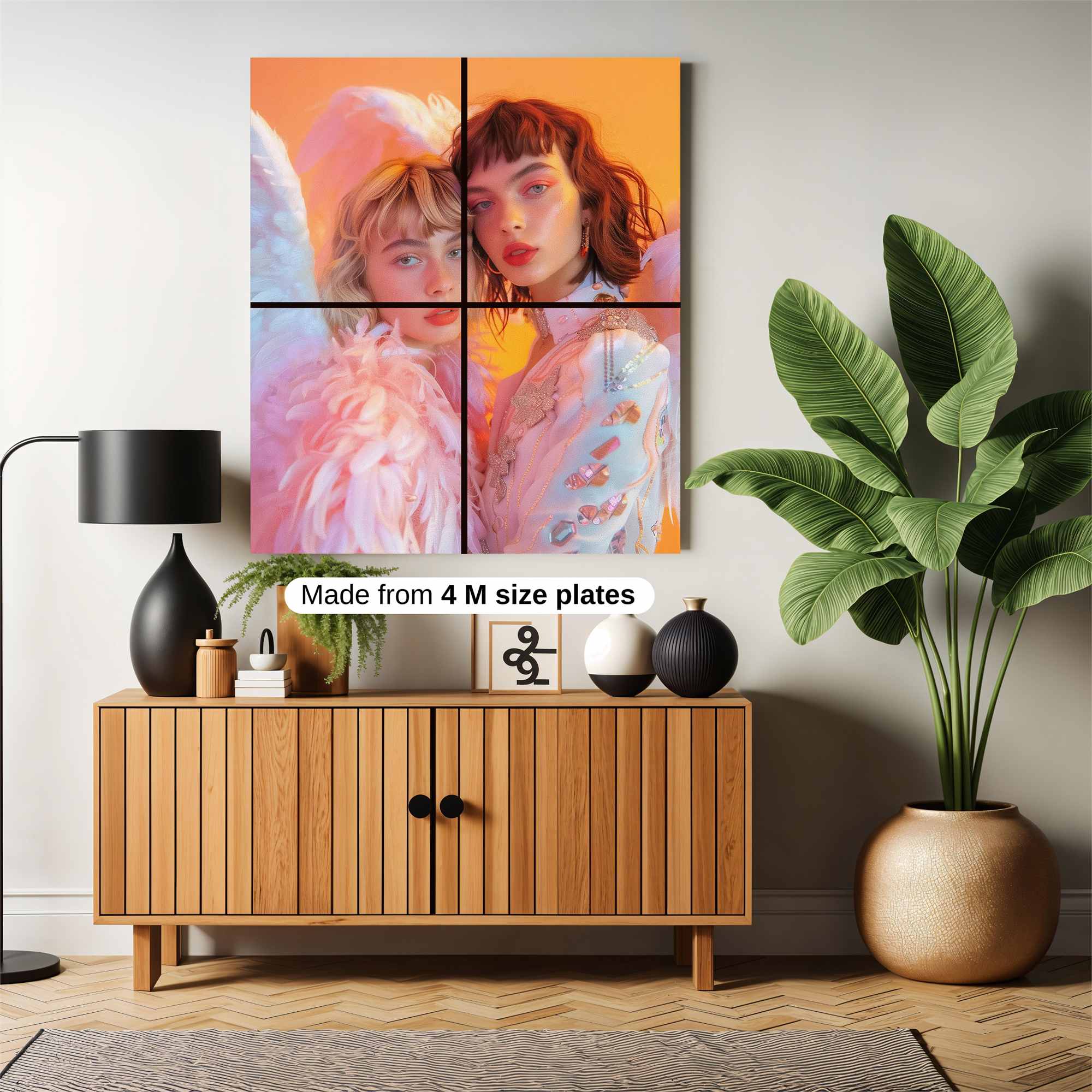 Angelic Whimsy Safe Wall Magnetic / M