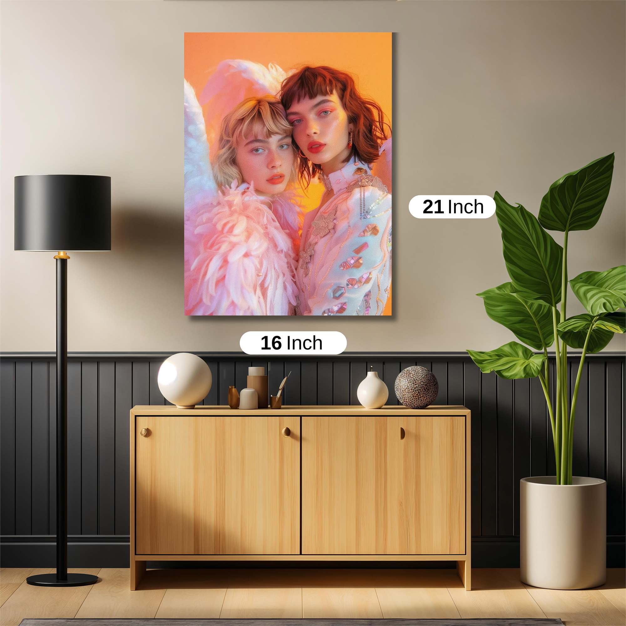 Angelic Whimsy Safe Wall Magnetic / M