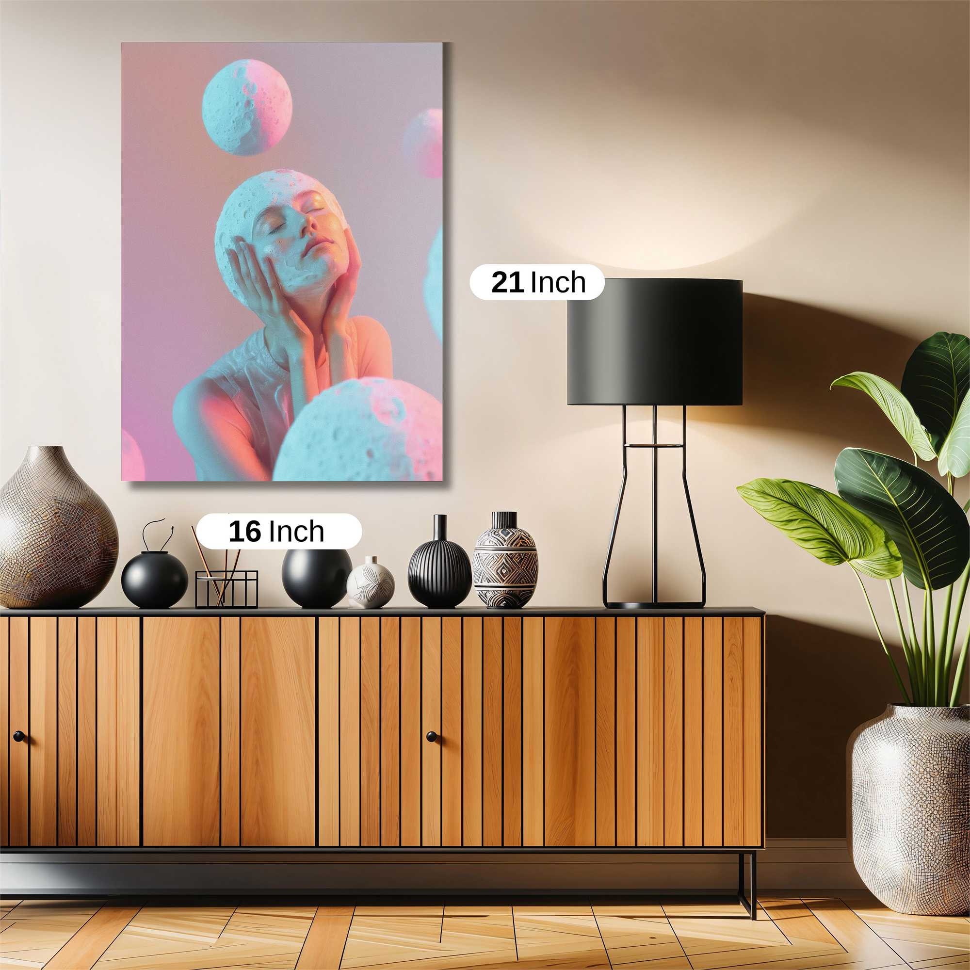 Moon Serenity Safe Wall Magnetic / M