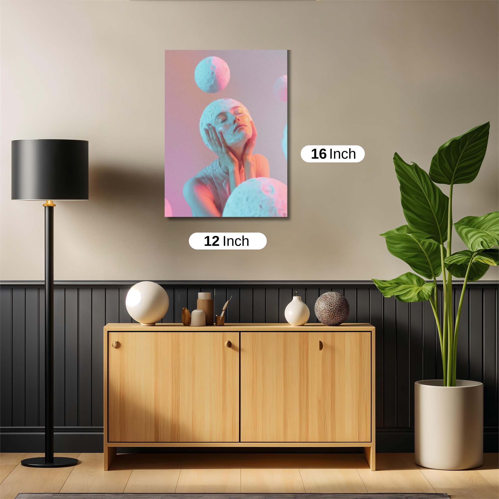 Moon Serenity Safe Wall Magnetic / M