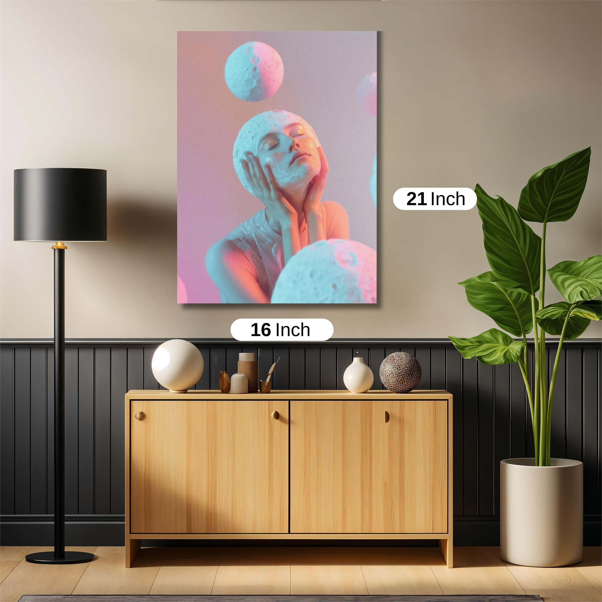 Moon Serenity Safe Wall Magnetic / M