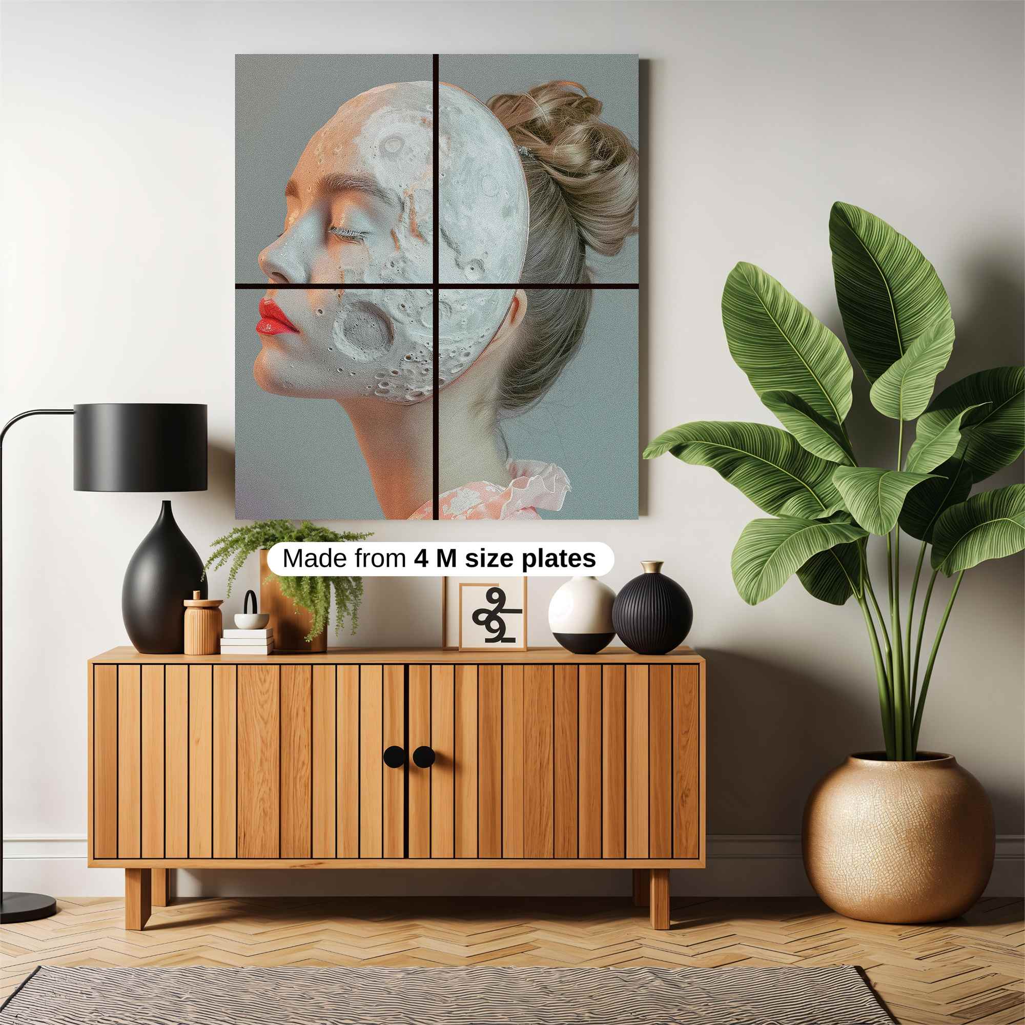 Lunar Elegance Safe Wall Magnetic / M