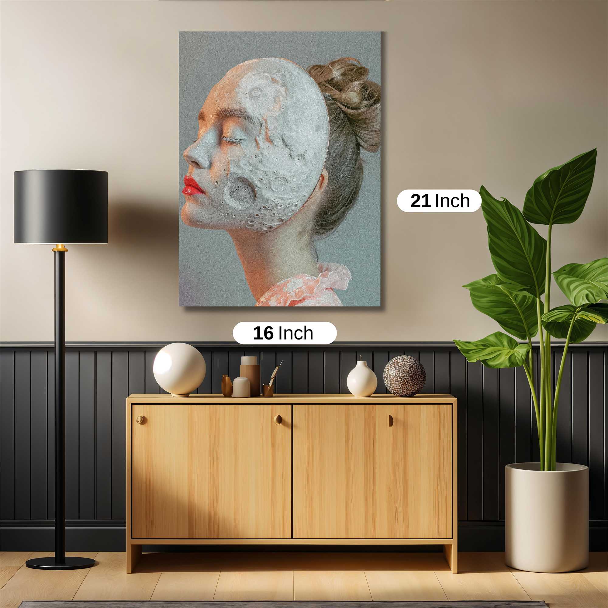 Lunar Elegance Safe Wall Magnetic / M