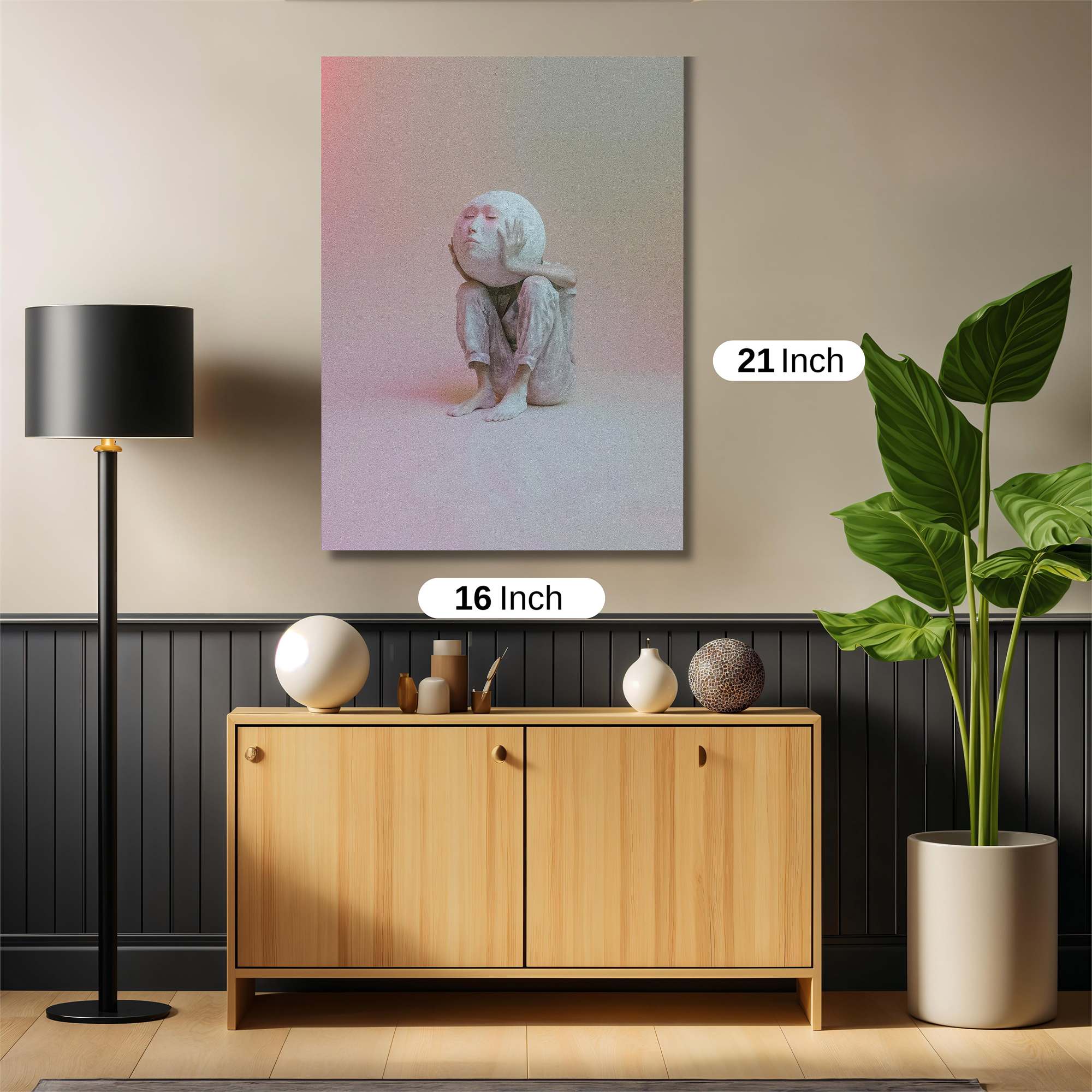 Sphere Serenity Safe Wall Magnetic / M