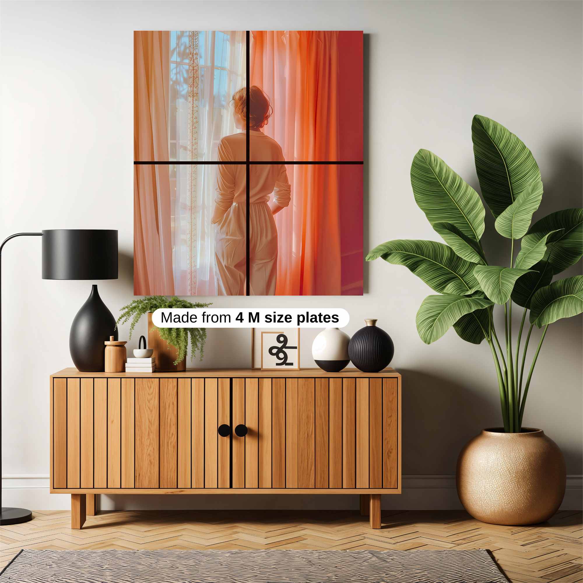 Sunlit Serenity Safe Wall Magnetic / M