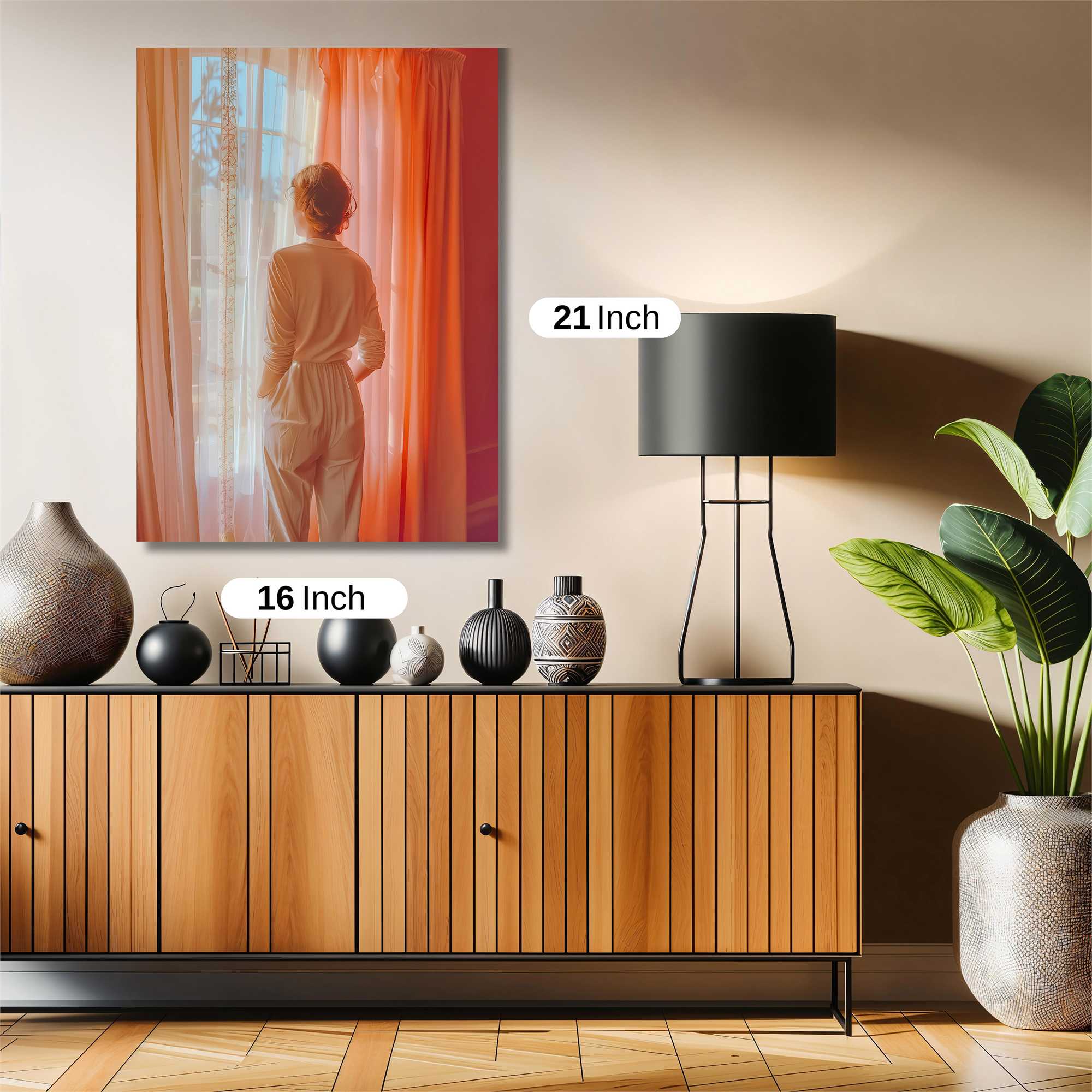 Sunlit Serenity Safe Wall Magnetic / M