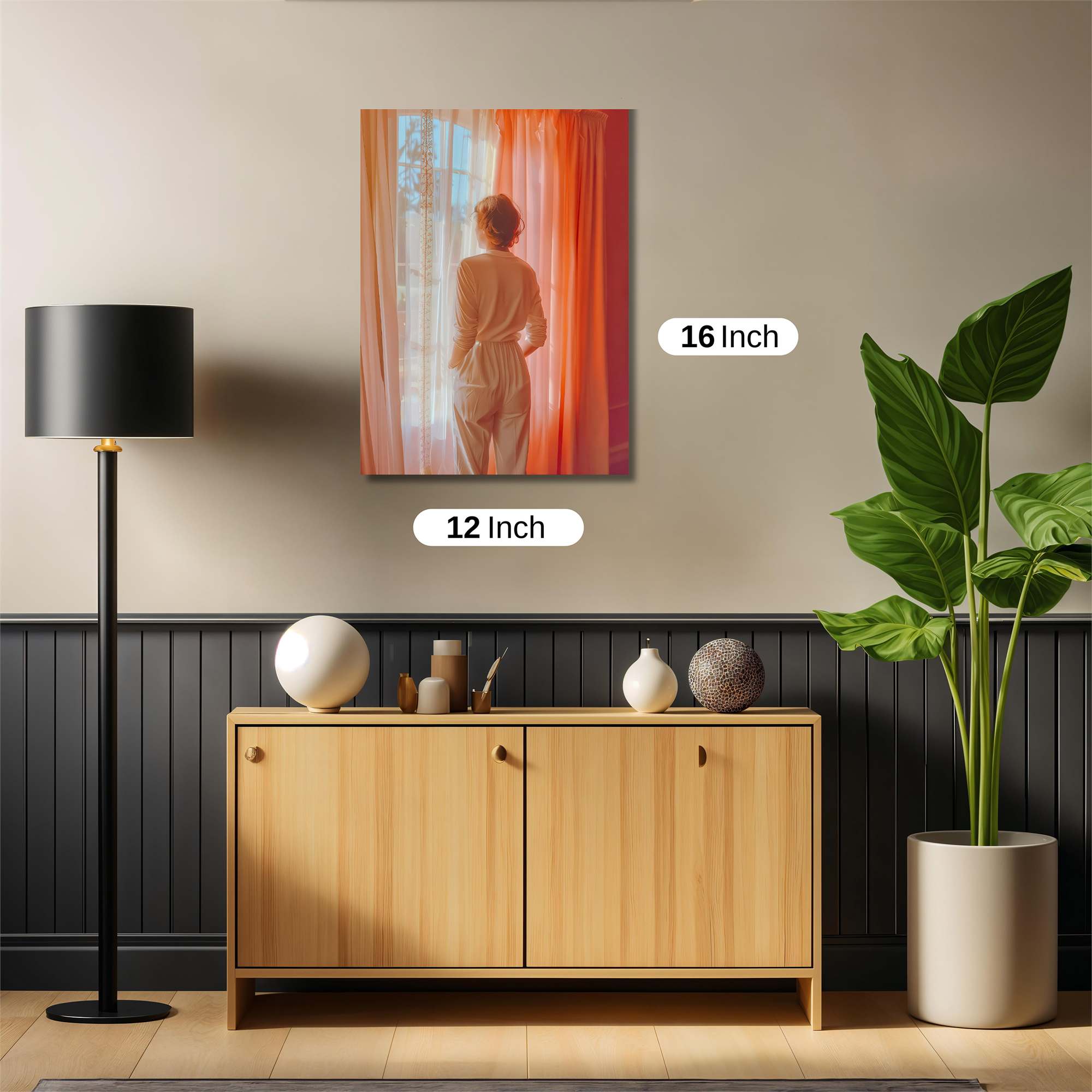 Sunlit Serenity Safe Wall Magnetic / M