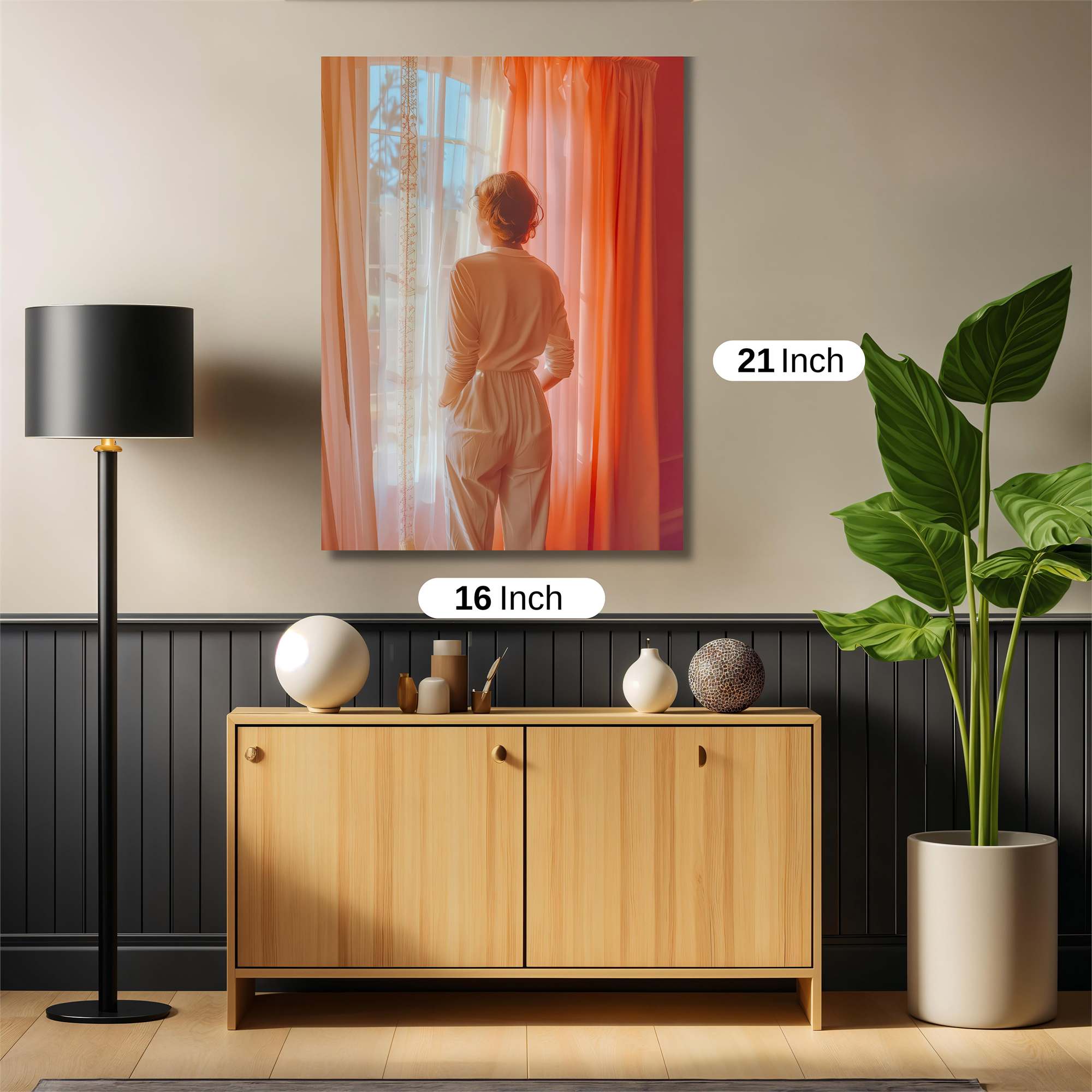 Sunlit Serenity Safe Wall Magnetic / M