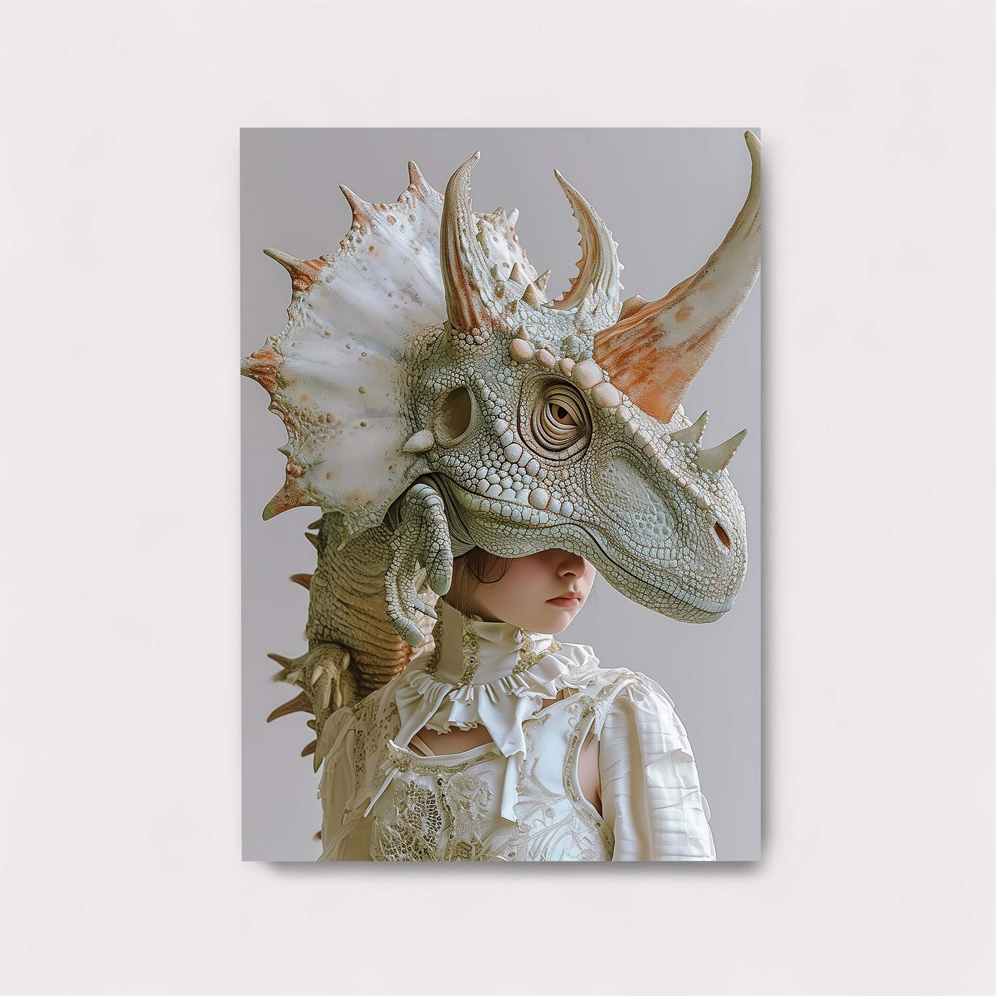 Triceratops Whimsy Safe Wall Magnetic / M