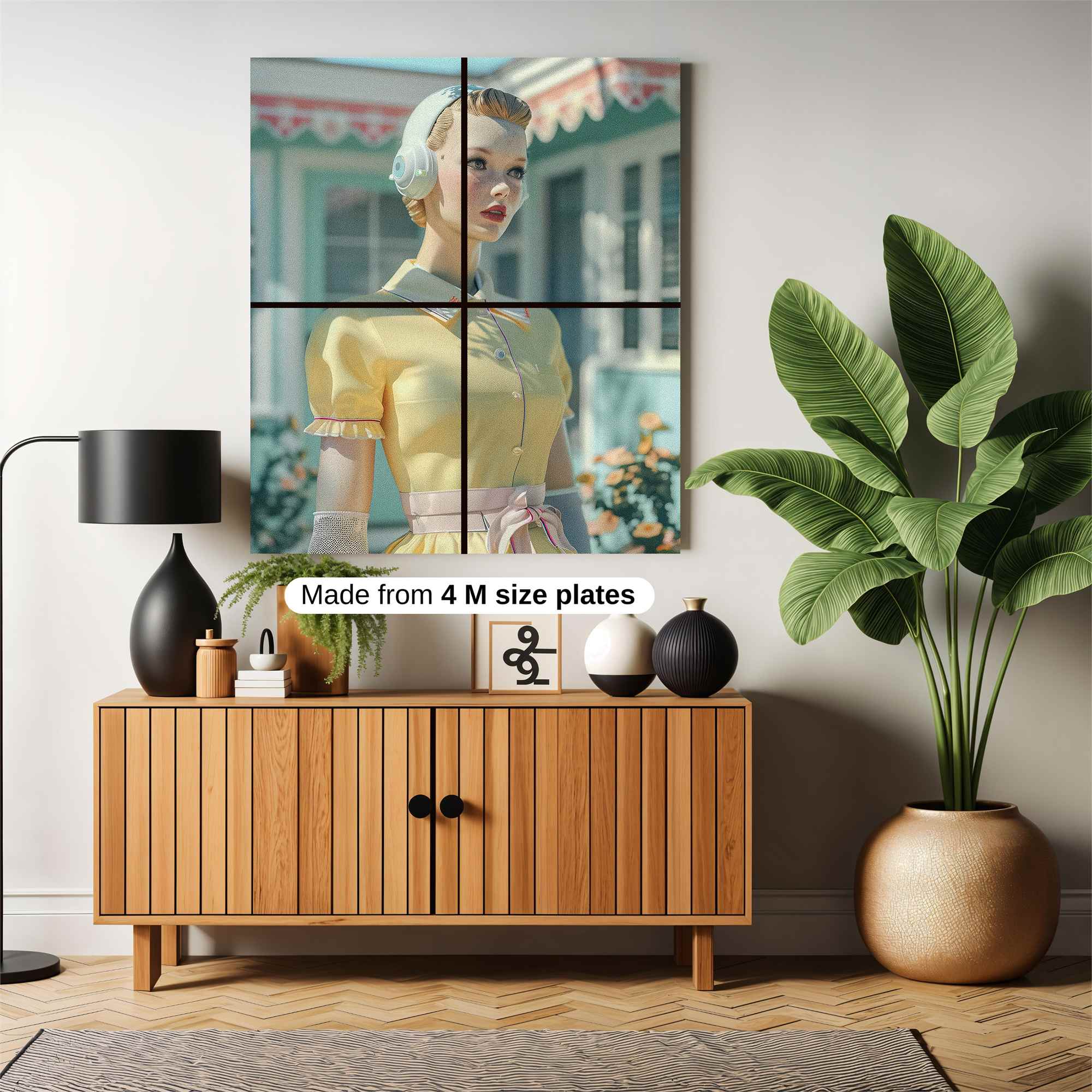 Retro Harmony Safe Wall Magnetic / M