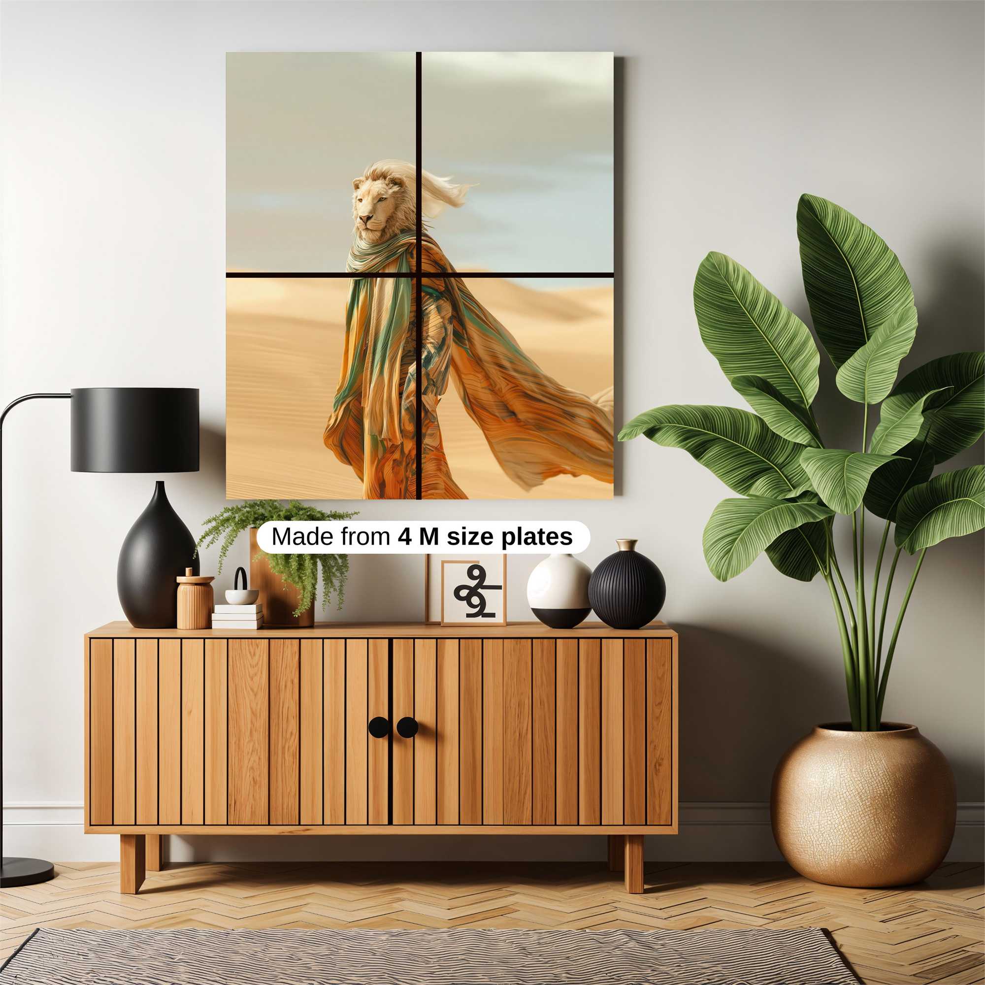 Lion Majesty Safe Wall Magnetic / M