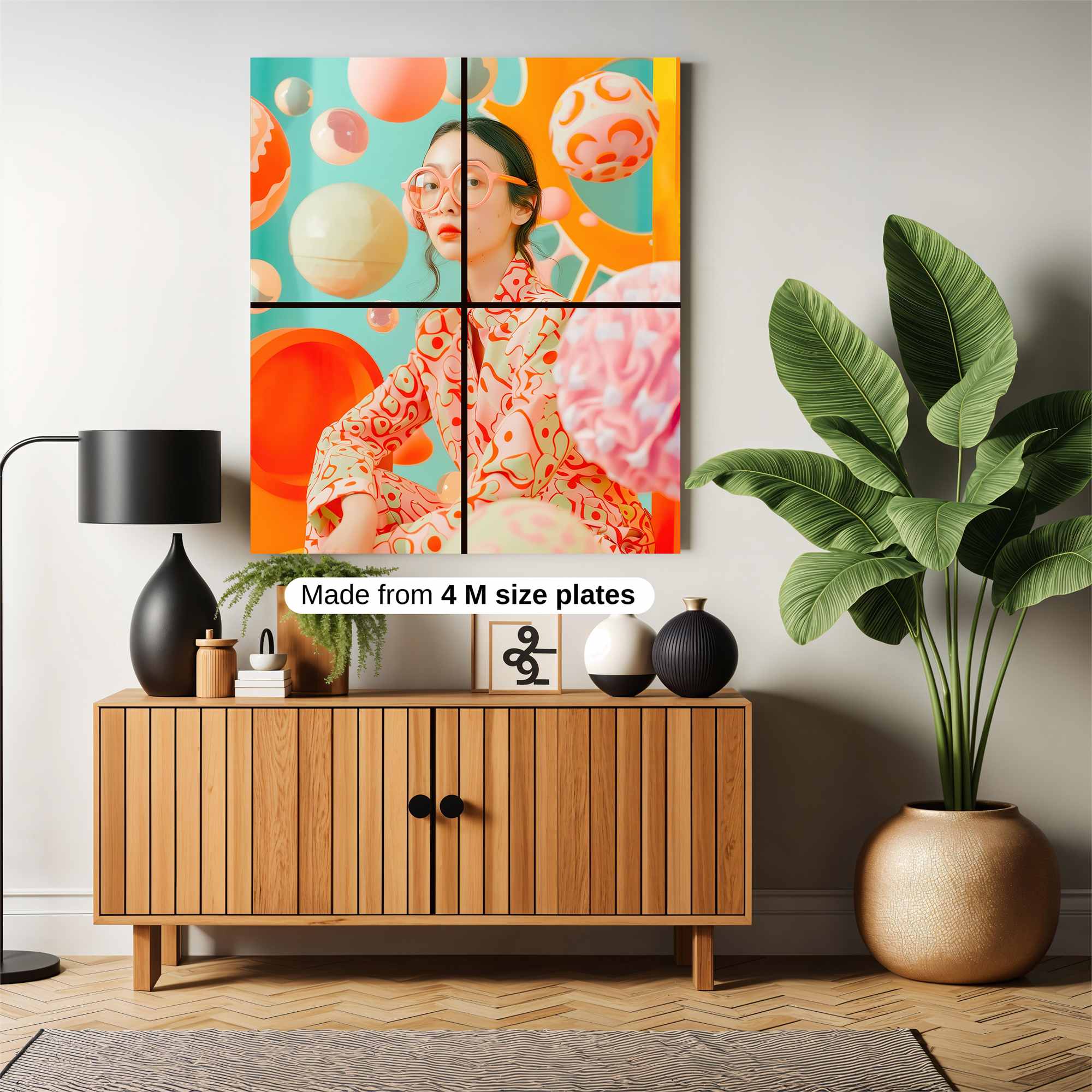 Bubble Bliss Safe Wall Magnetic / M