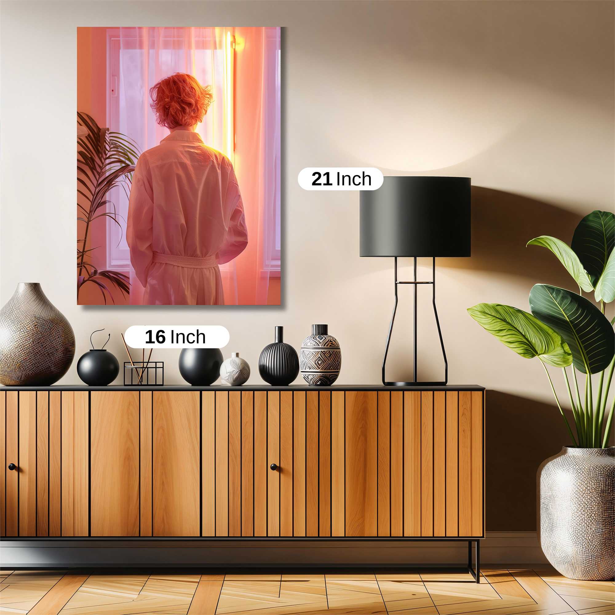 Silhouette Serenity Safe Wall Magnetic / M