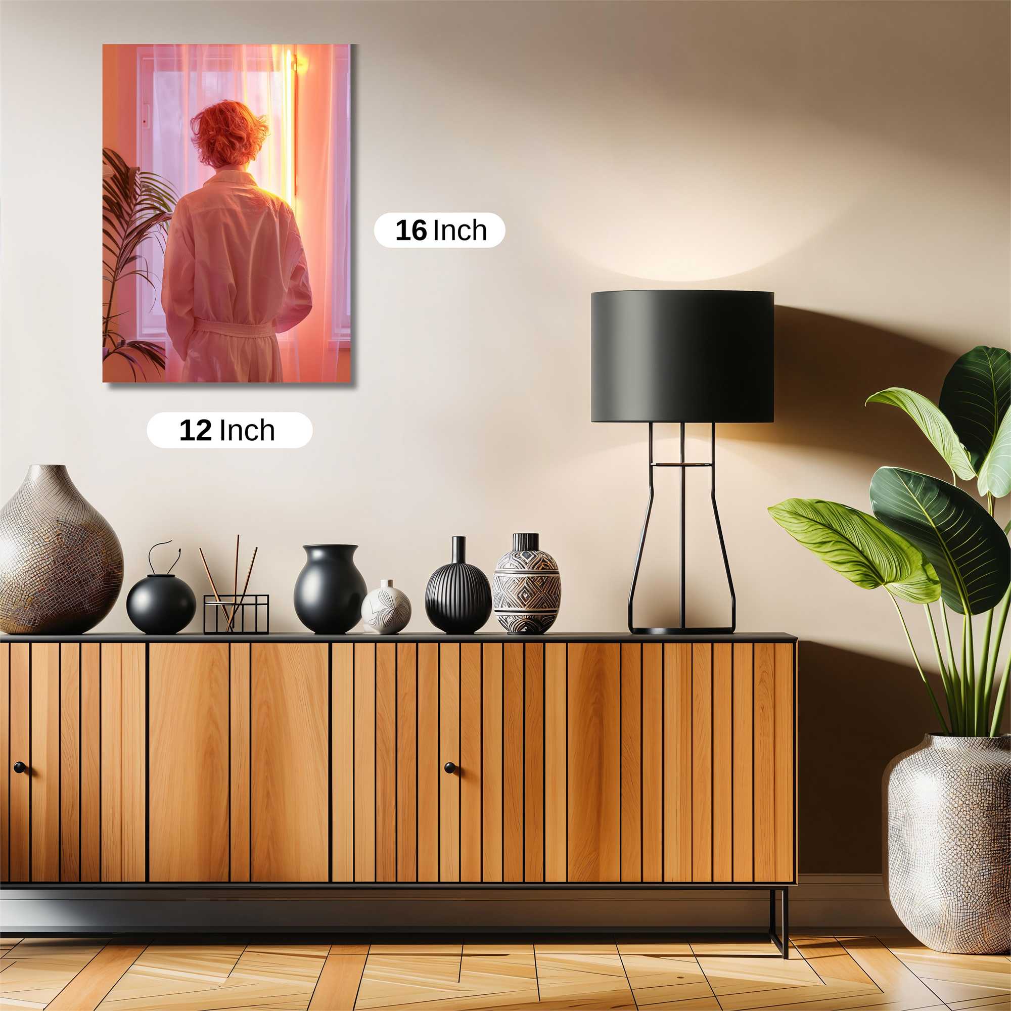 Silhouette Serenity Safe Wall Magnetic / M