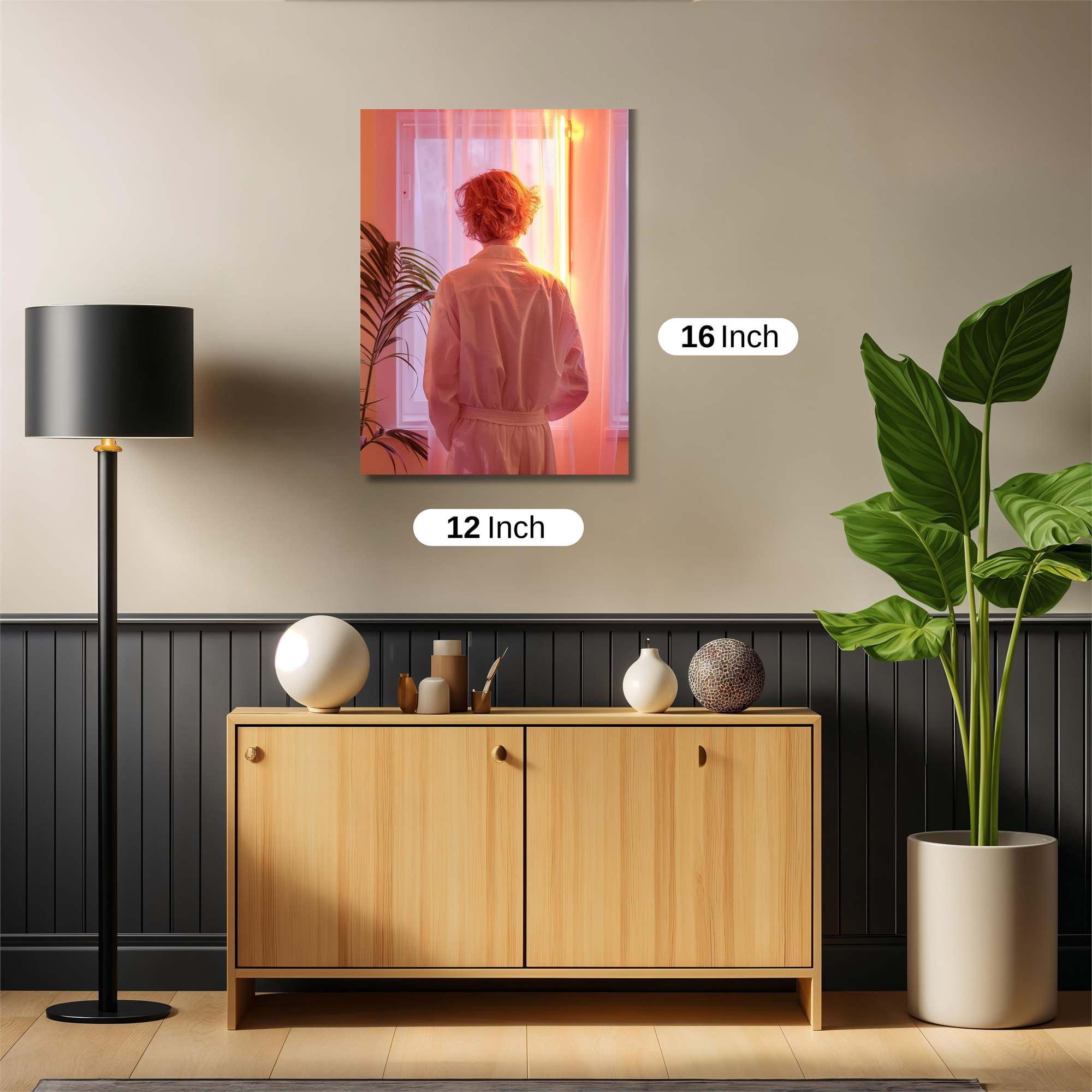 Silhouette Serenity Safe Wall Magnetic / M