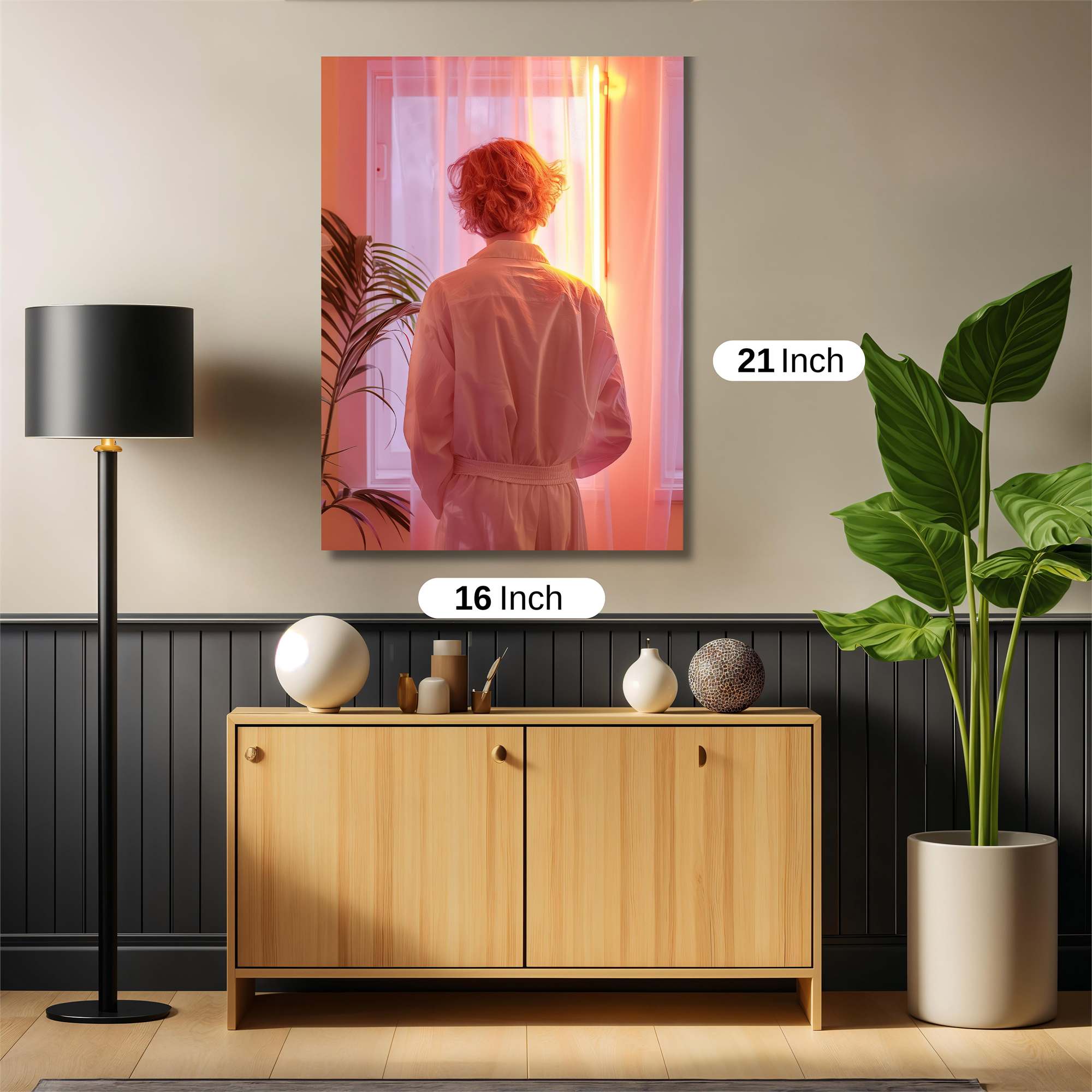 Silhouette Serenity Safe Wall Magnetic / M