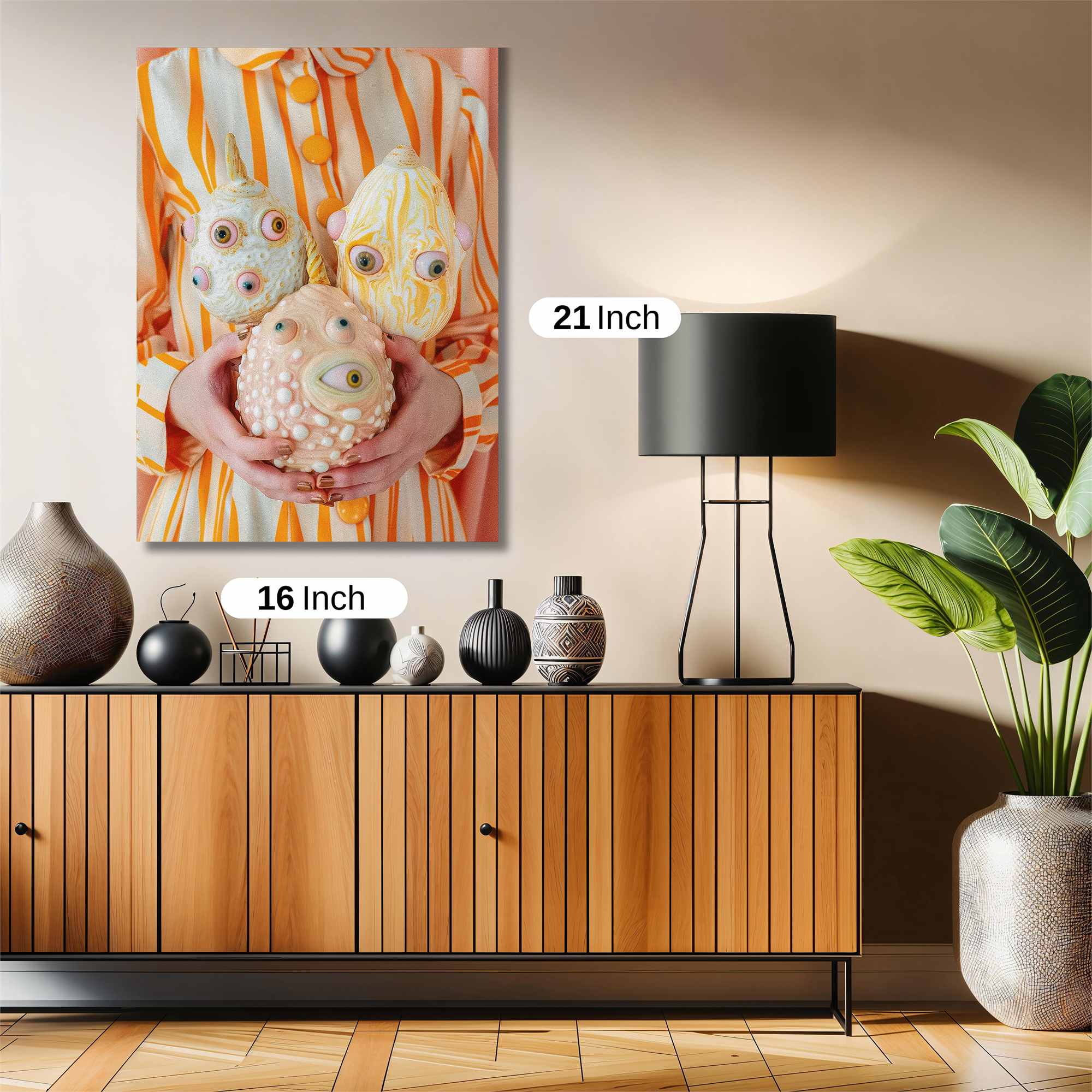 Eyeball Eccentric Safe Wall Magnetic / M