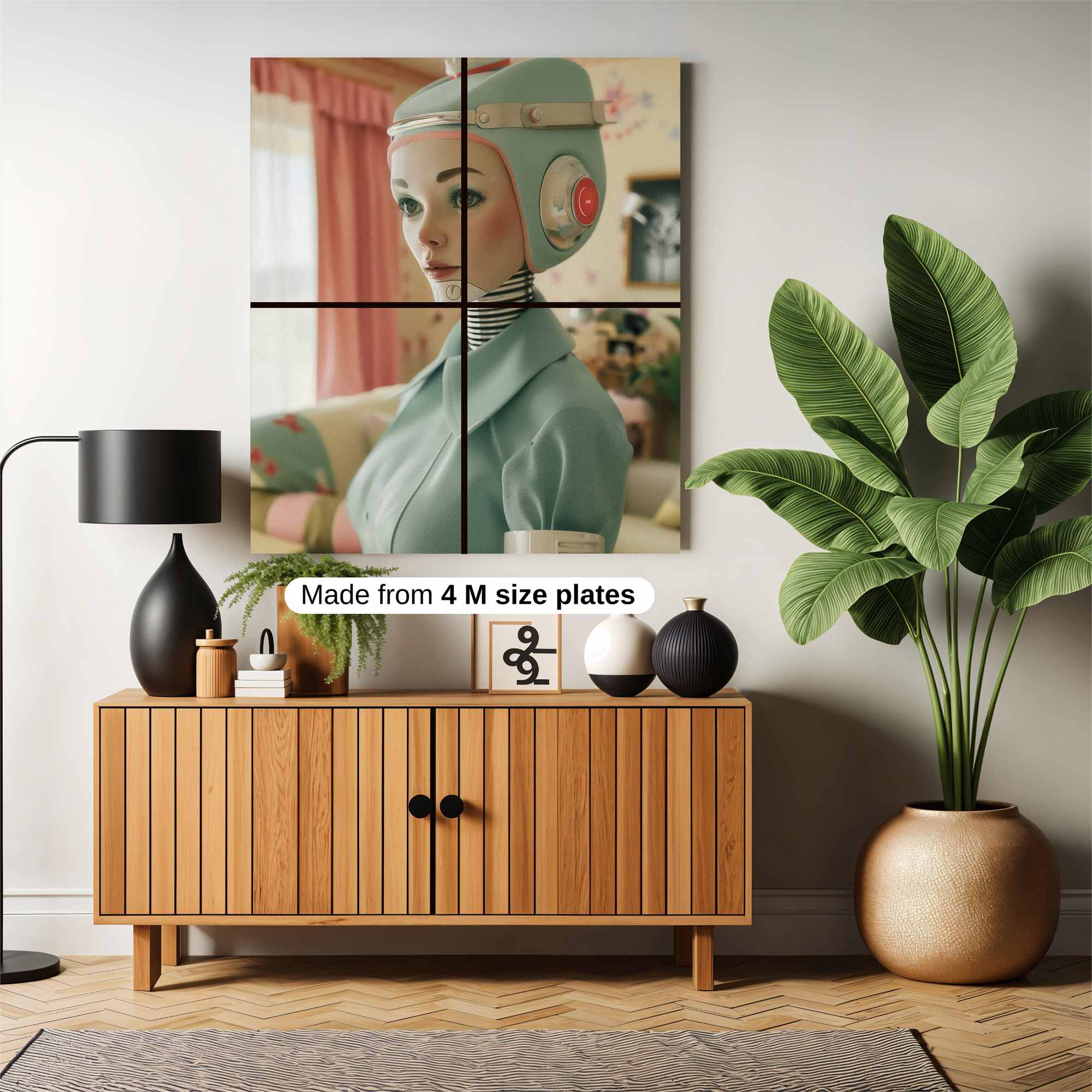 Robot Whimsy Safe Wall Magnetic / M