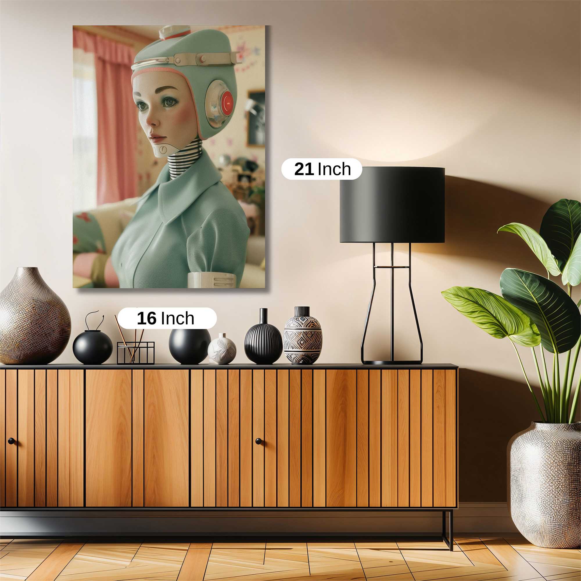 Robot Whimsy Safe Wall Magnetic / M