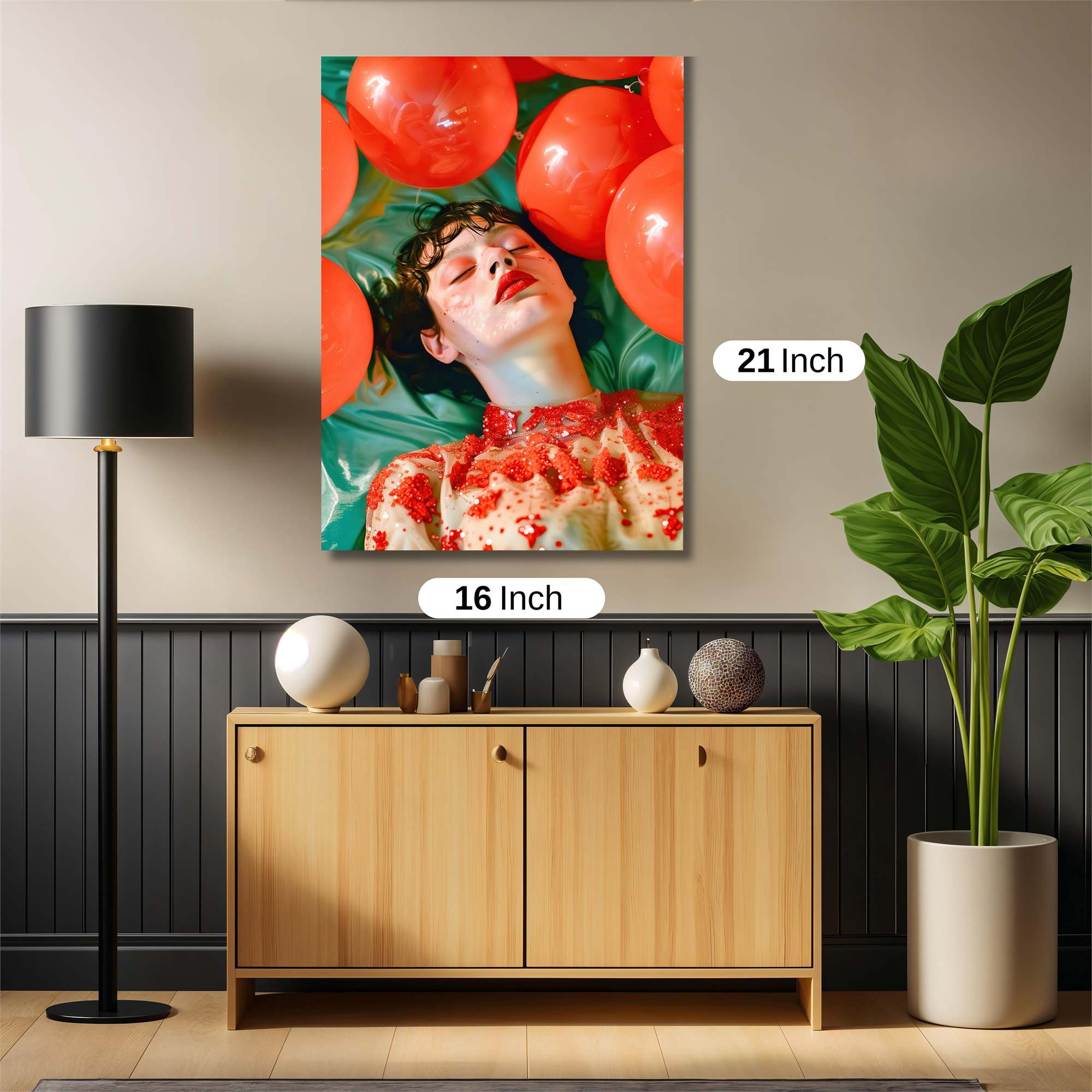 Surreal Dreamscape Safe Wall Magnetic / M