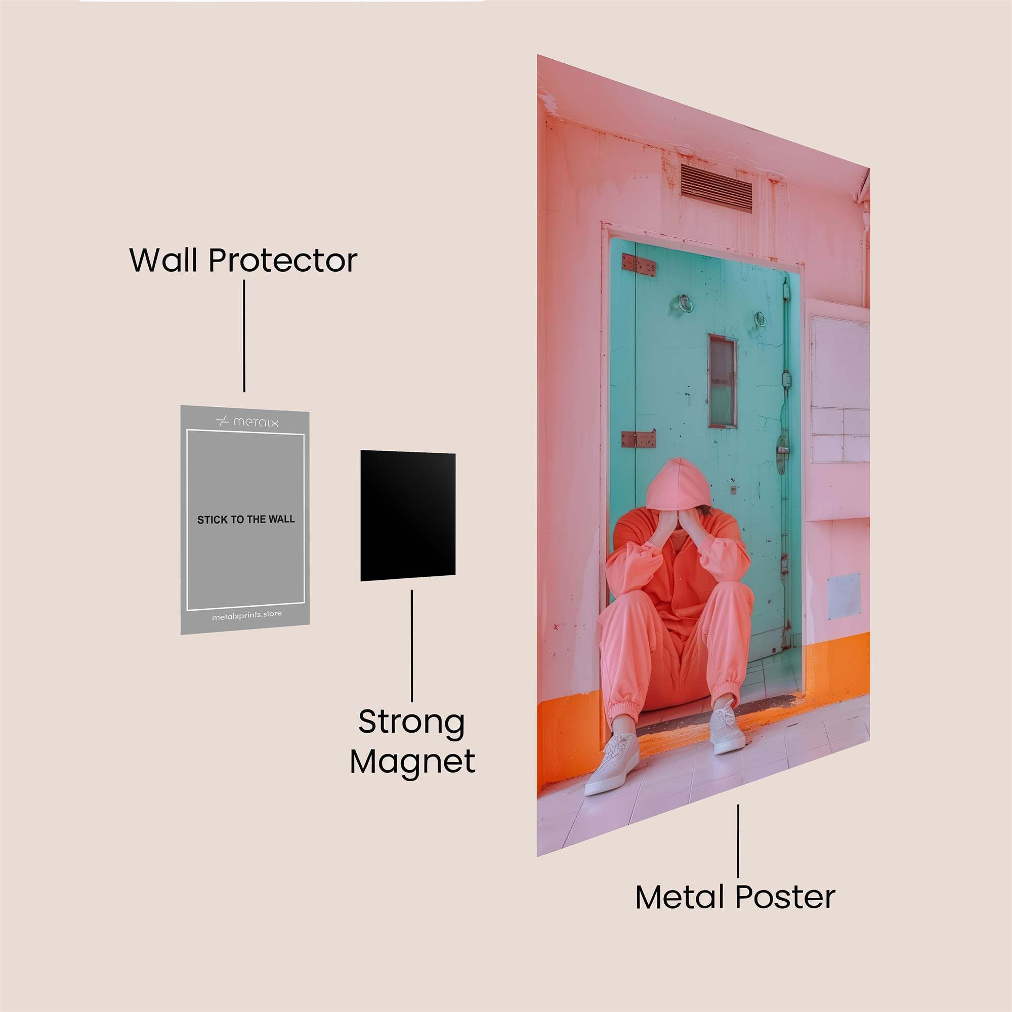 Isolation Blues Safe Wall Magnetic / M