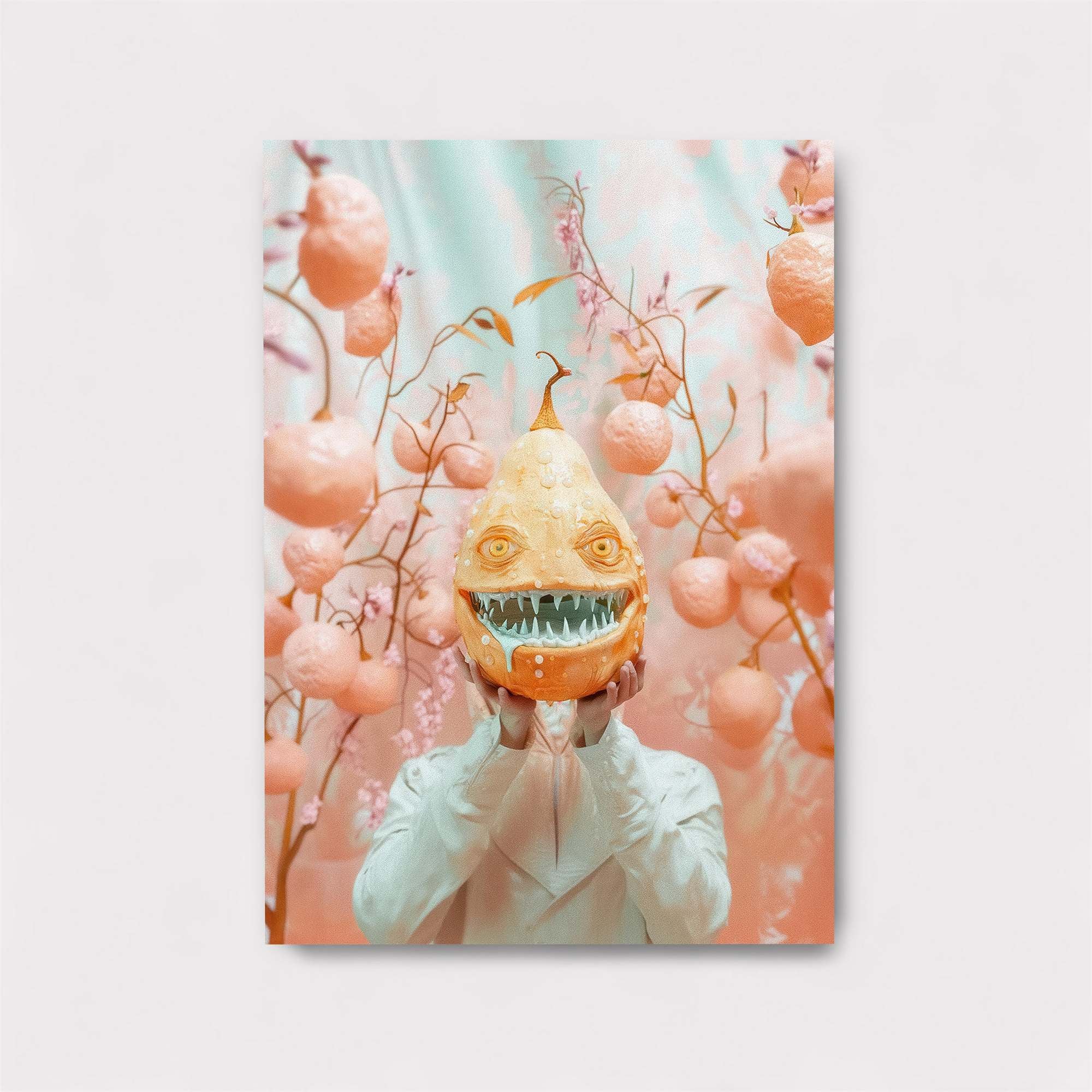 Pumpkin Whimsy Safe Wall Magnetic / M