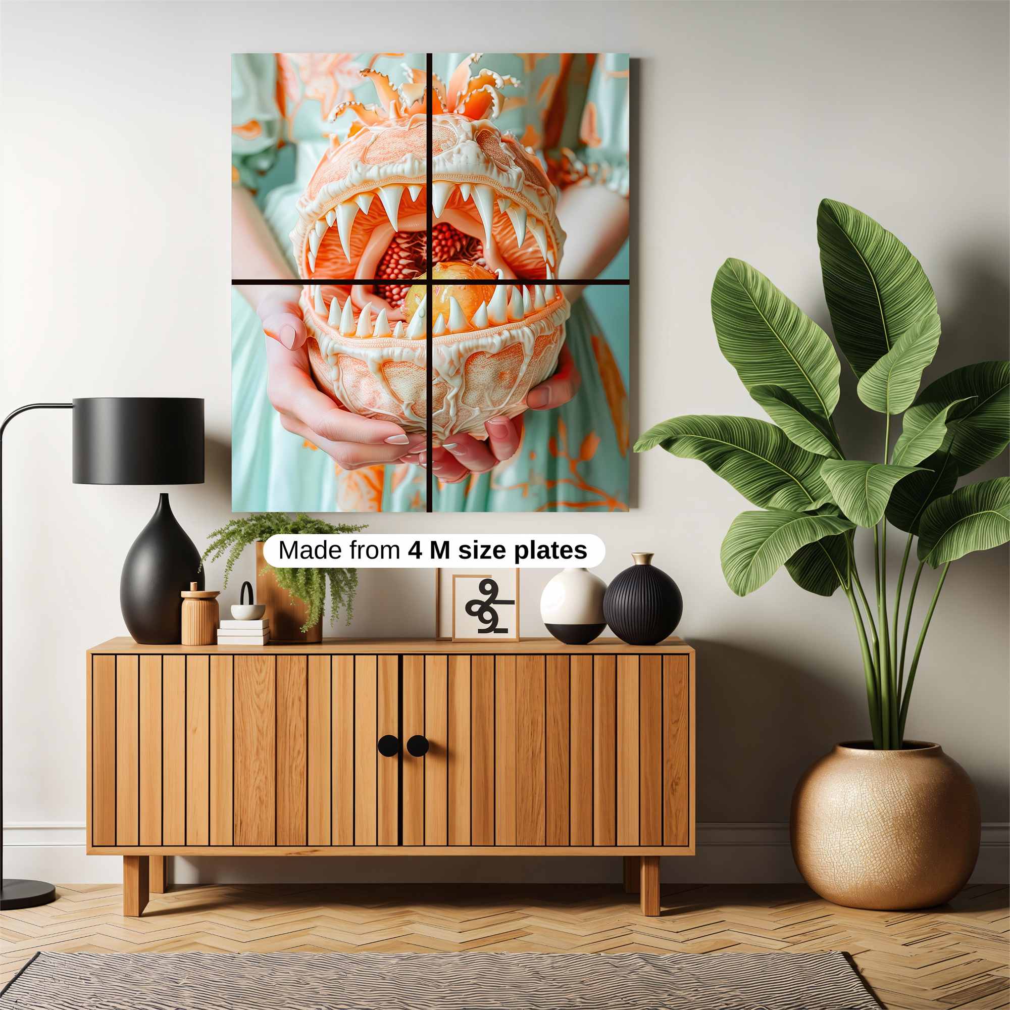 Monster Whimsy Safe Wall Magnetic / M