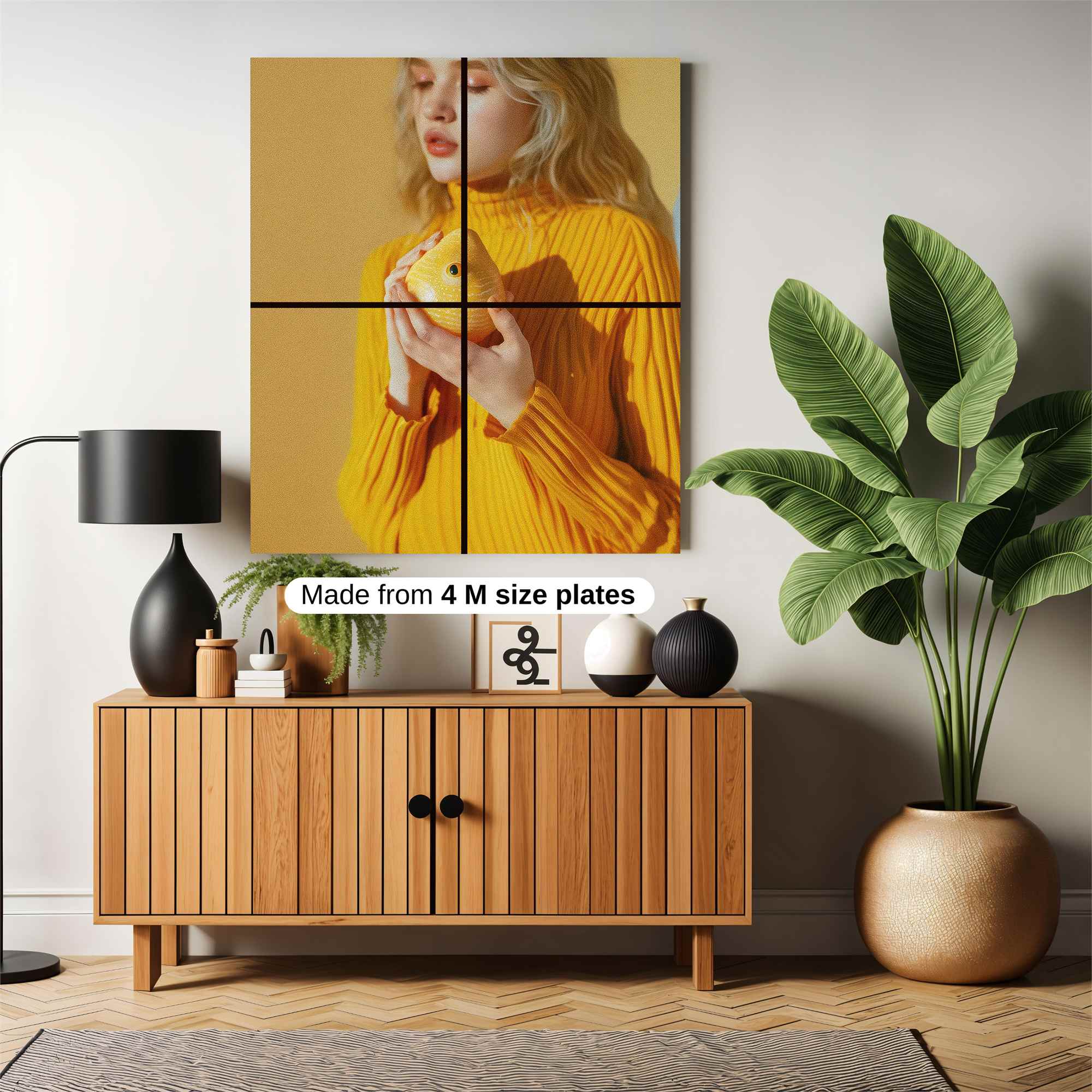 Grapefruit Serenity Safe Wall Magnetic / M