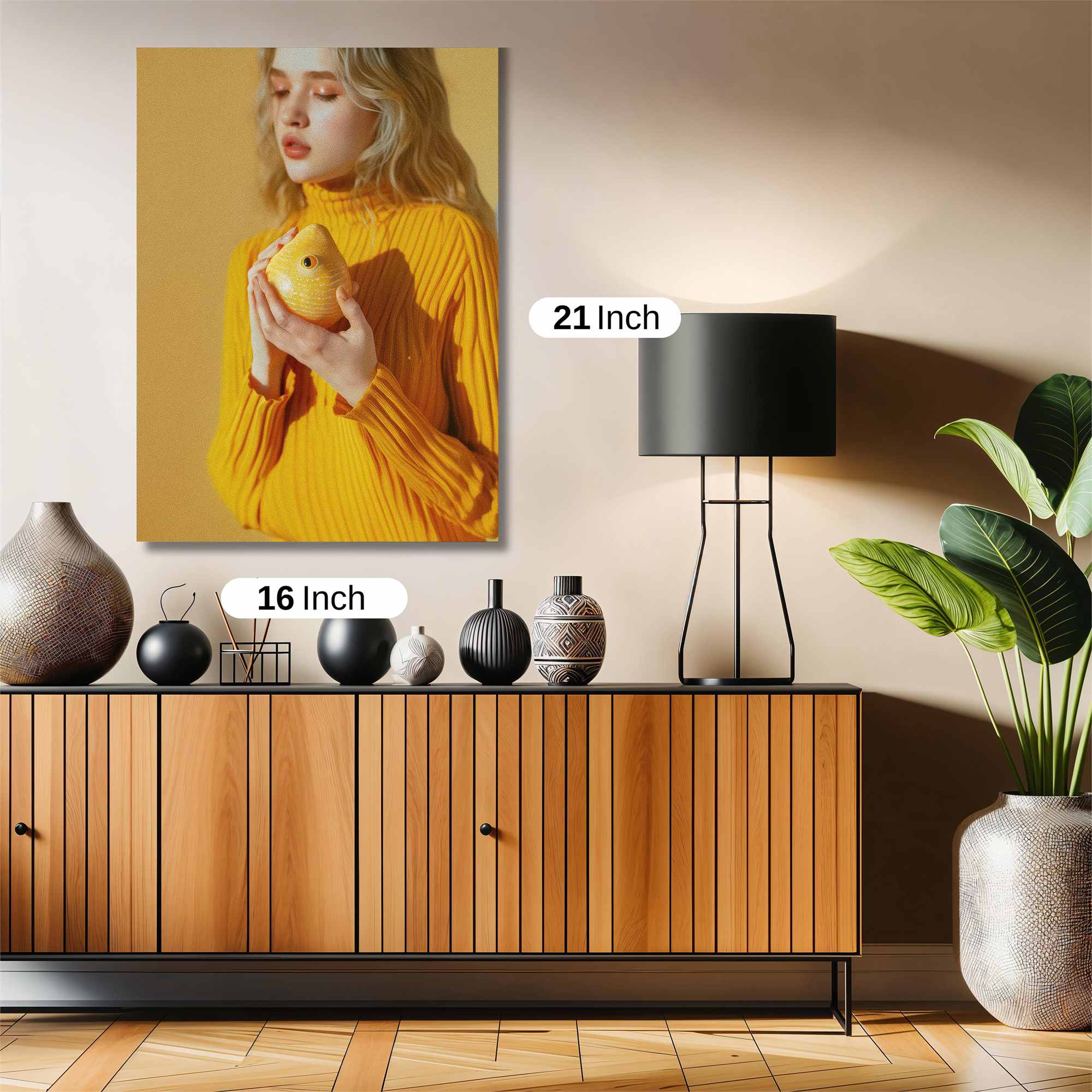 Grapefruit Serenity Safe Wall Magnetic / M