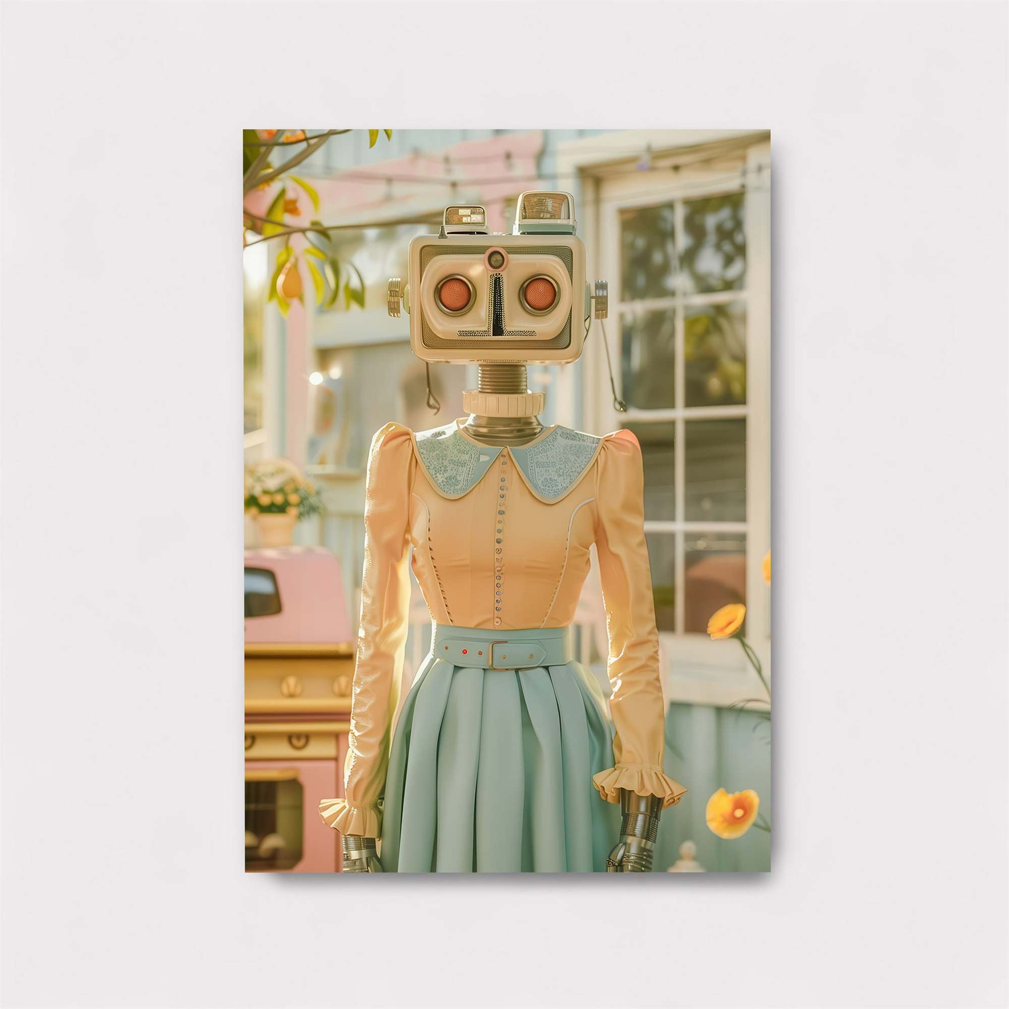 Robot Whimsy Safe Wall Magnetic / M