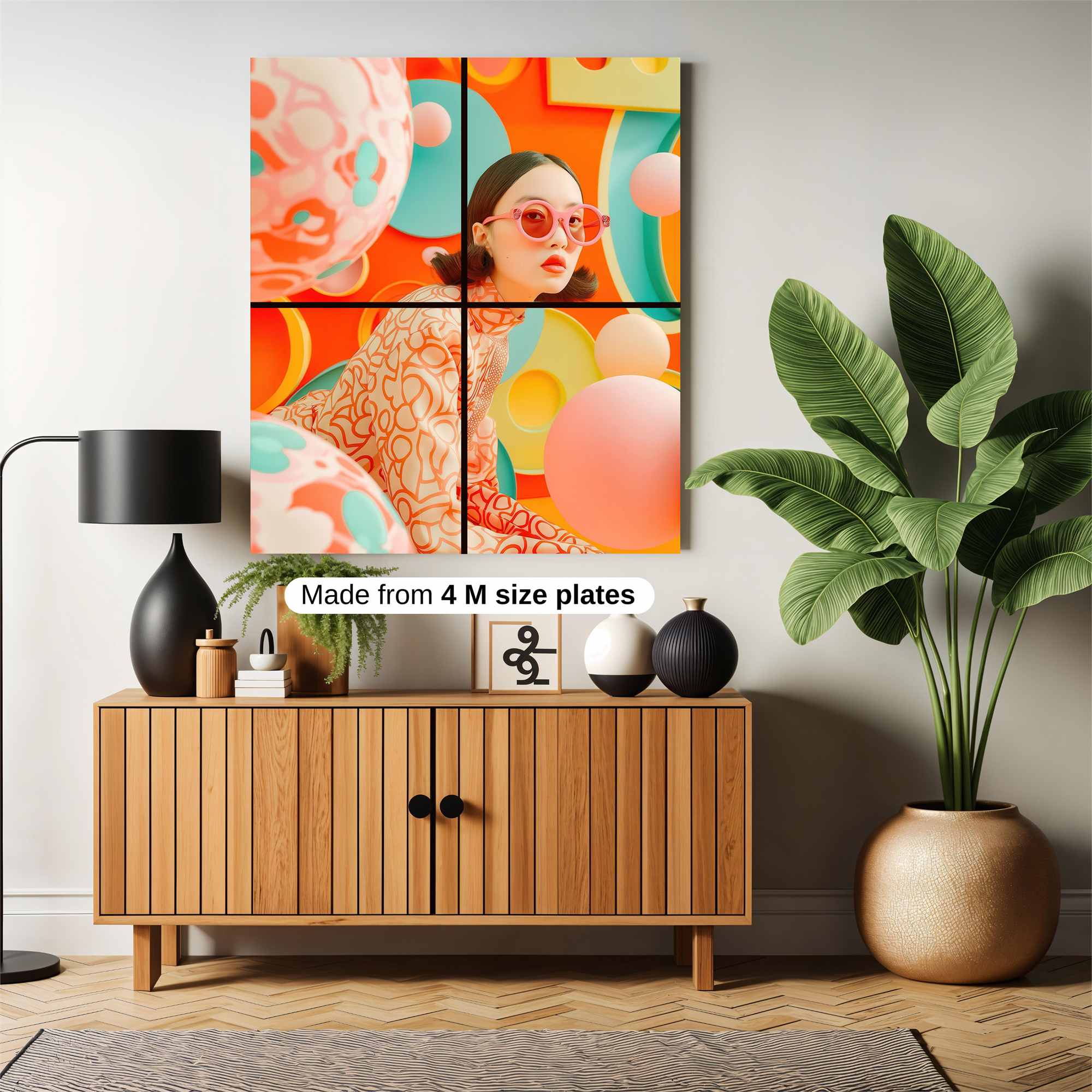 Pop Whimsy Safe Wall Magnetic / M