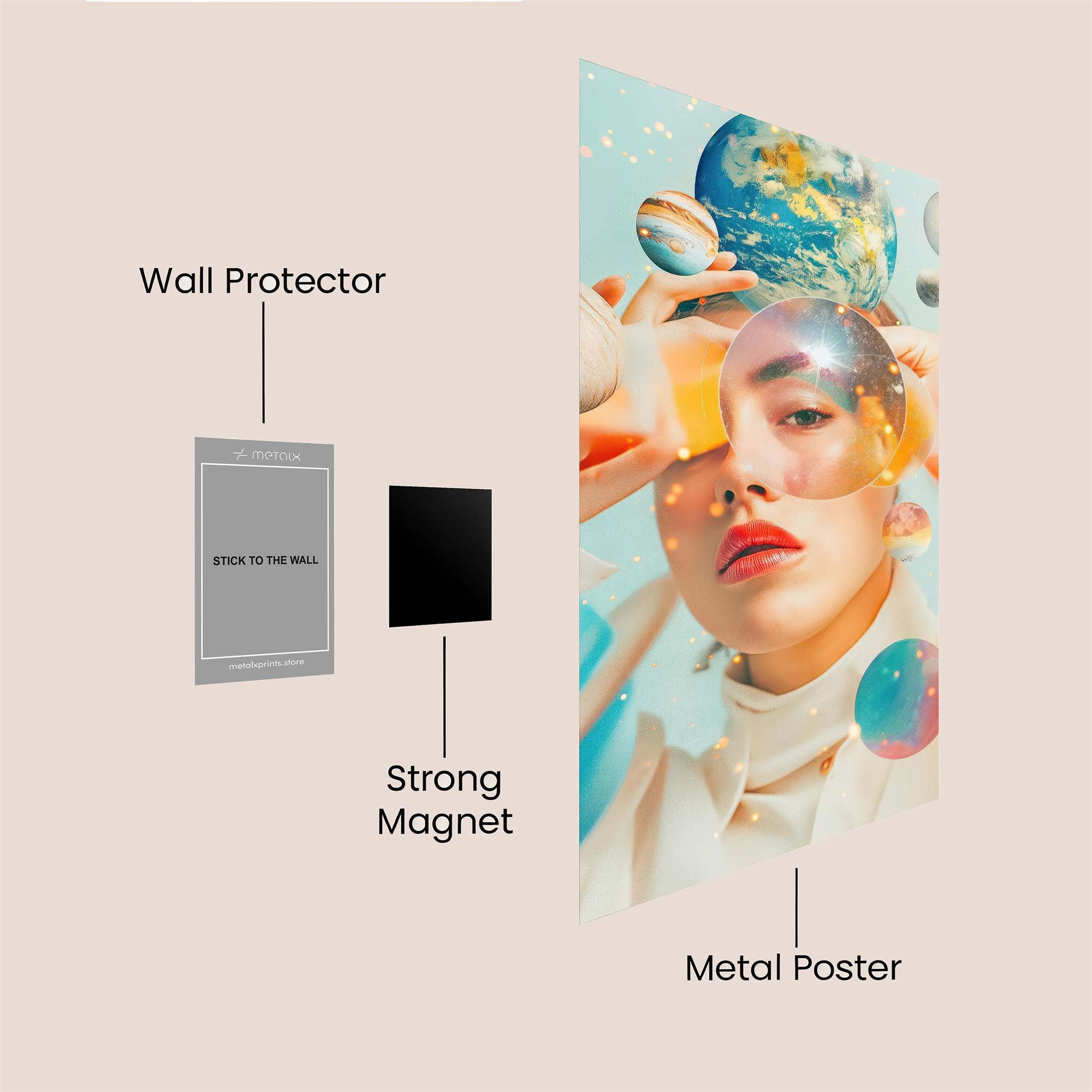 Cosmic Wonder Safe Wall Magnetic / M