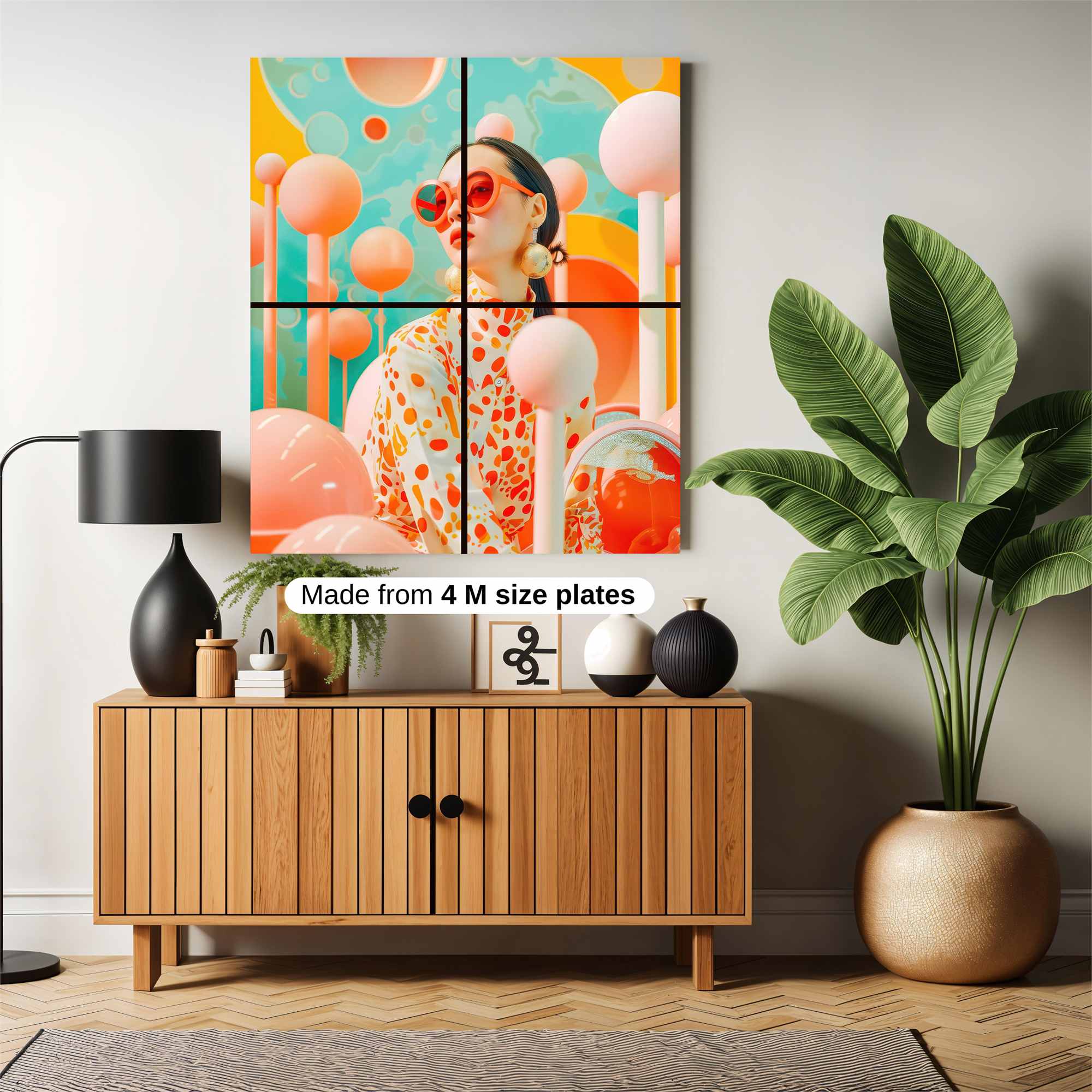 Bubble Bliss Safe Wall Magnetic / M