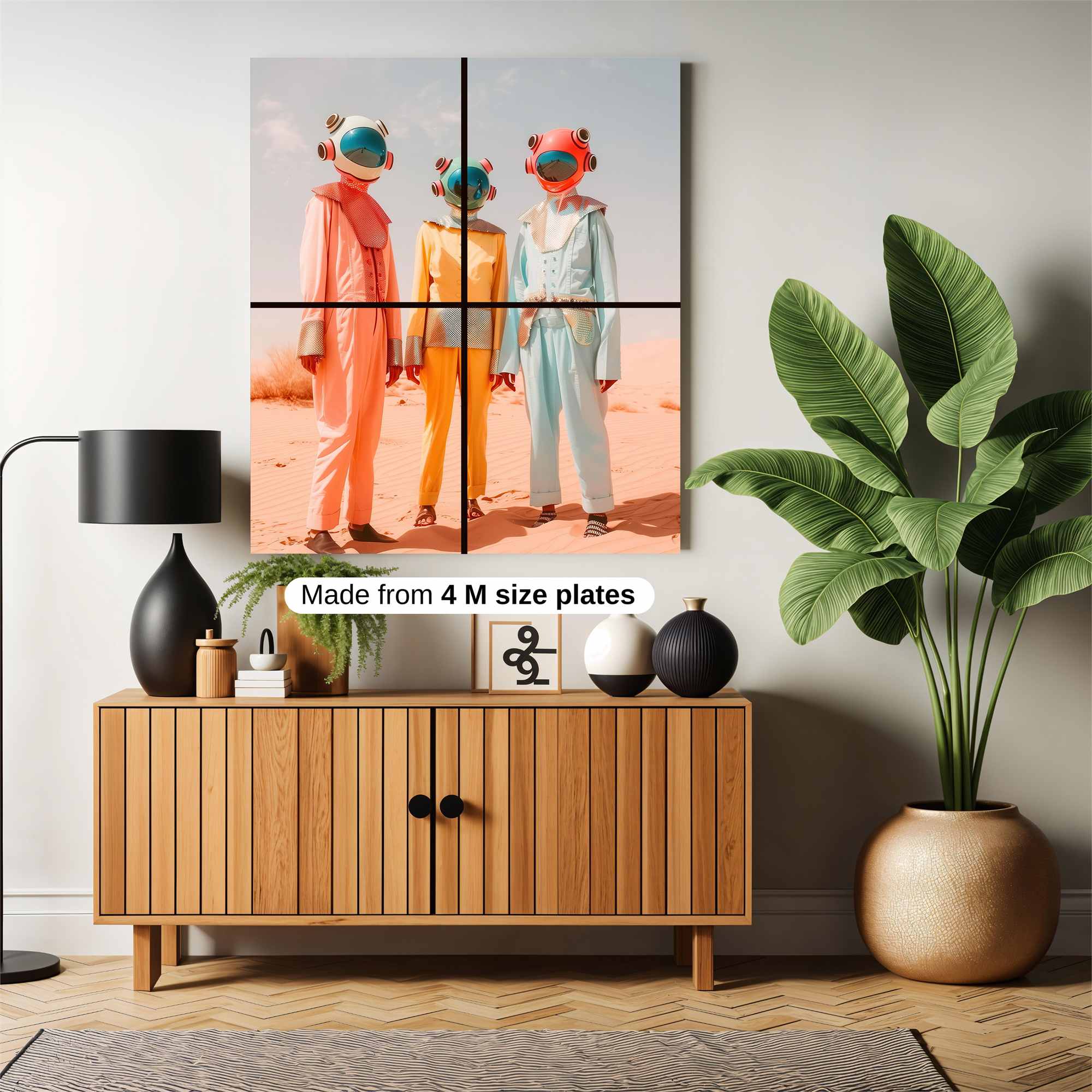 Retro Futurists Safe Wall Magnetic / M