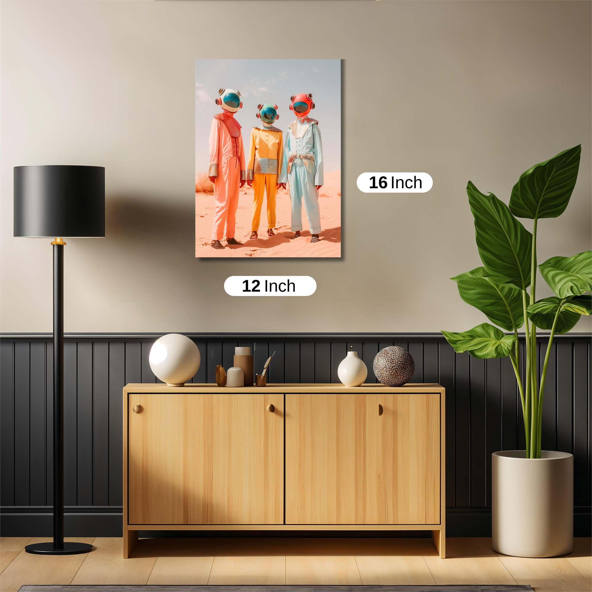 Retro Futurists Safe Wall Magnetic / M